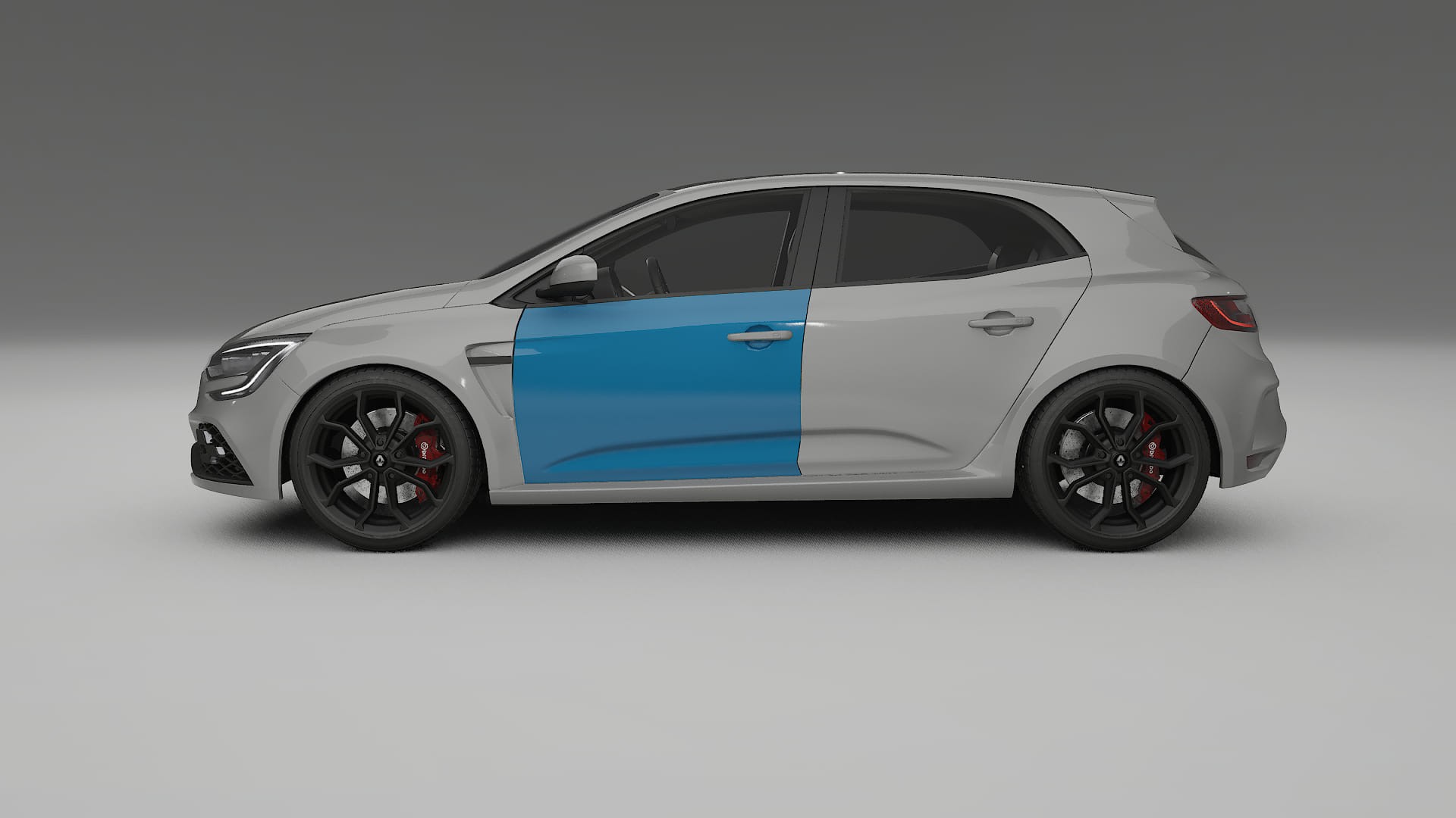 Lakbeschermingsfolie Renault Megane RS IV | CrystalGuard Transparante Volledige PPF Voorgevormde Set