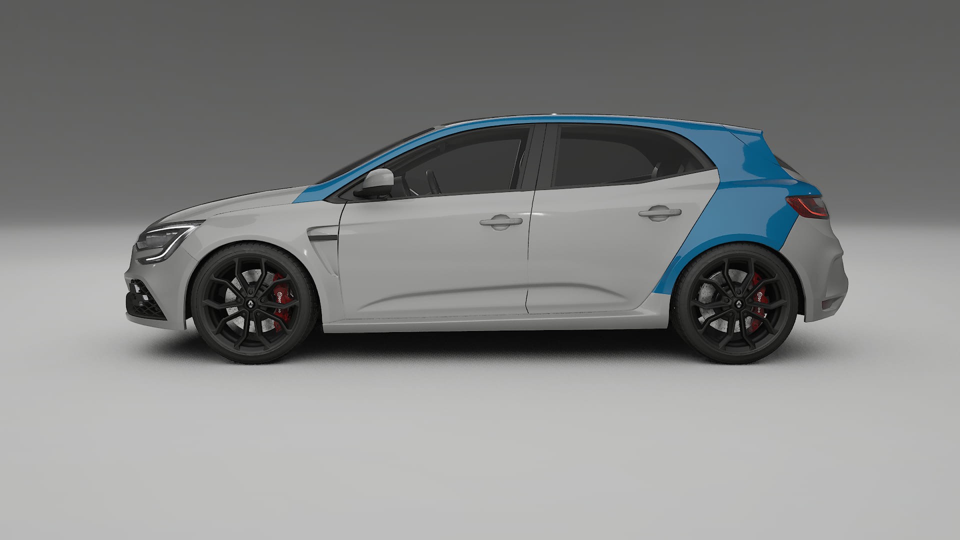 Lakbeschermingsfolie Renault Megane RS IV | CrystalGuard Transparante Volledige PPF Voorgevormde Set