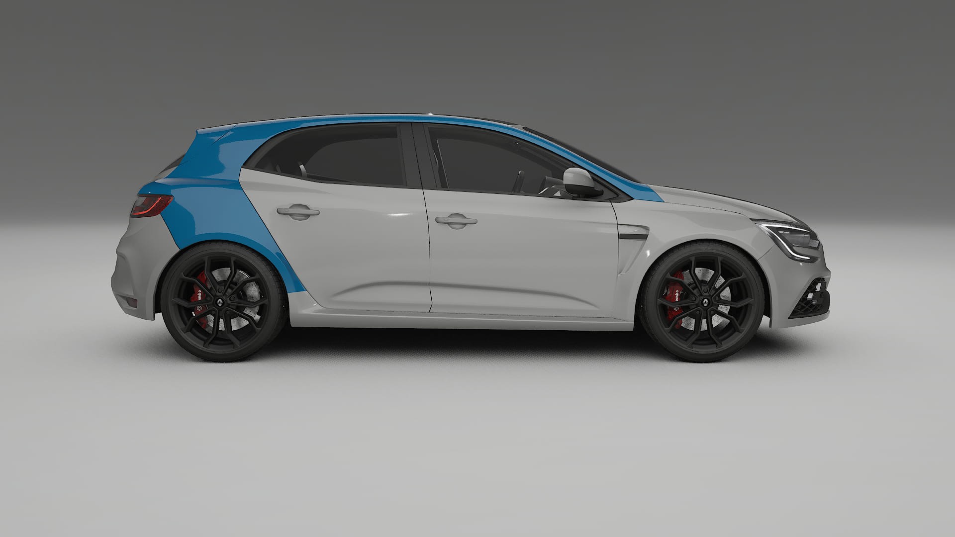 Lakbeschermingsfolie Renault Megane RS IV | CrystalGuard Transparante Volledige PPF Voorgevormde Set