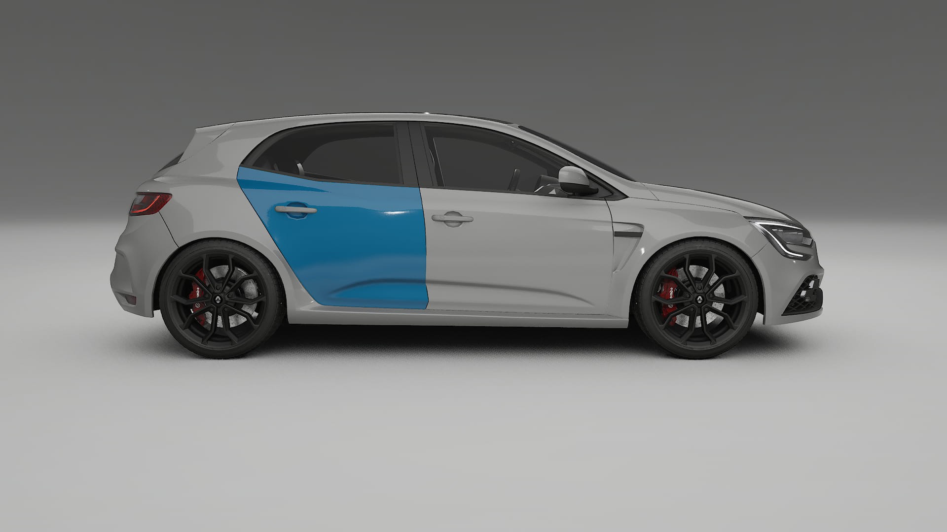 Lakbeschermingsfolie Renault Megane RS IV | CrystalGuard Transparante Volledige PPF Voorgevormde Set