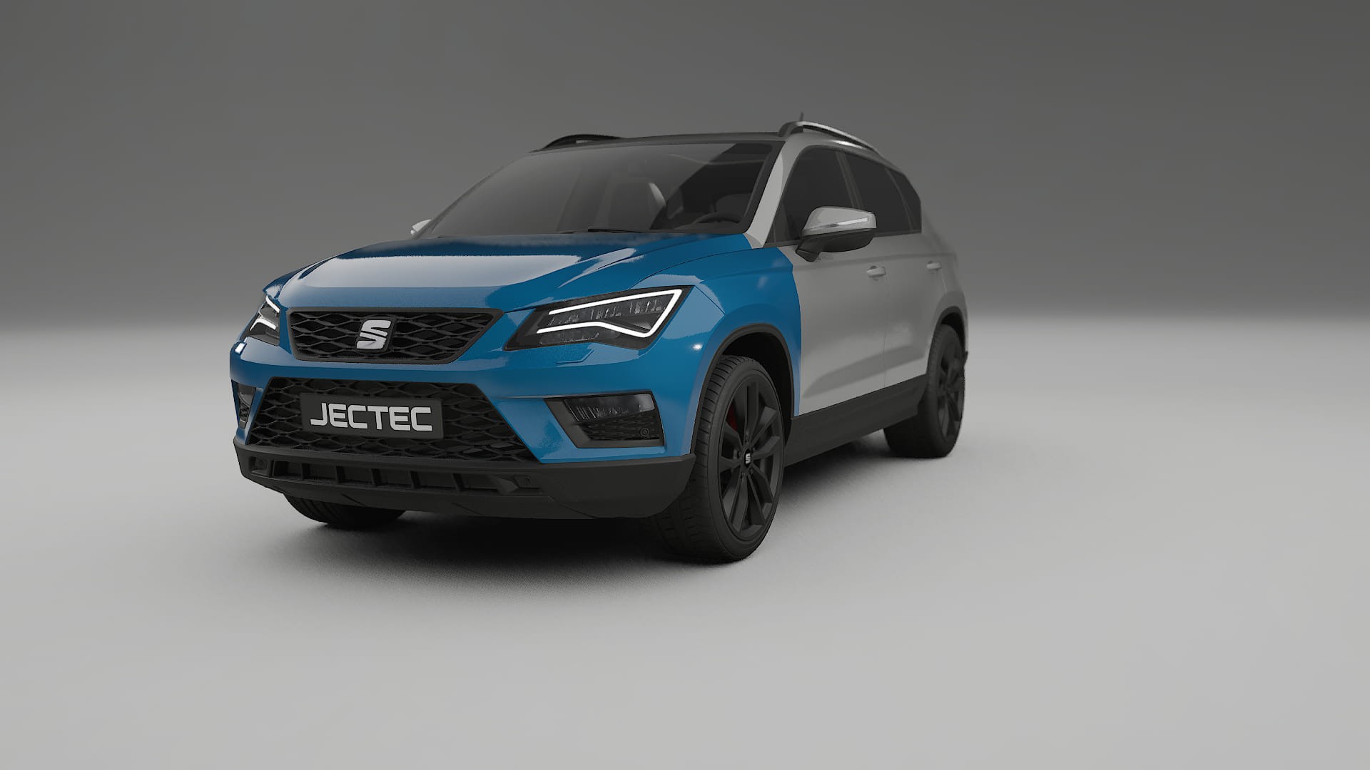 Lakbeschermingsfolie Seat Ateca KH7 | CrystalGuard Transparante Volledige PPF Voorgevormde Set