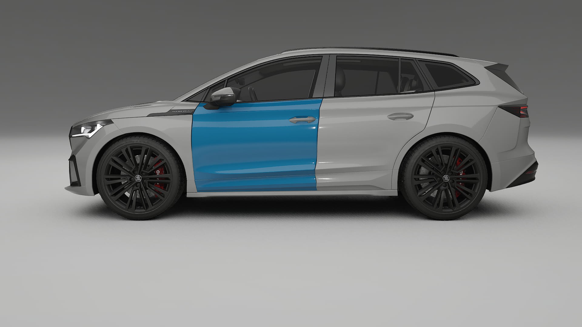 Lakbeschermingsfolie Škoda Enyaq MEB | CrystalGuard Transparante Volledige PPF Voorgevormde Set