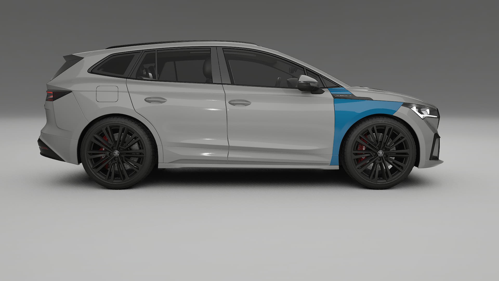 Lakbeschermingsfolie Škoda Enyaq MEB | CrystalGuard Transparante Volledige PPF Voorgevormde Set