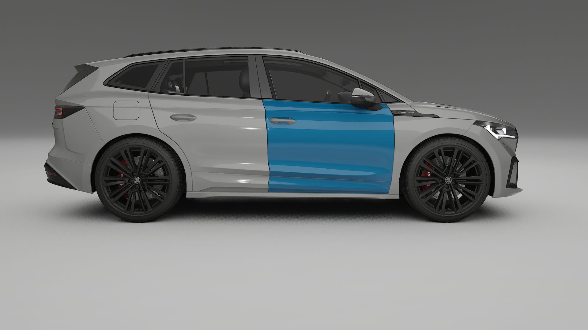 Lakbeschermingsfolie Škoda Enyaq MEB | CrystalGuard Transparante Volledige PPF Voorgevormde Set