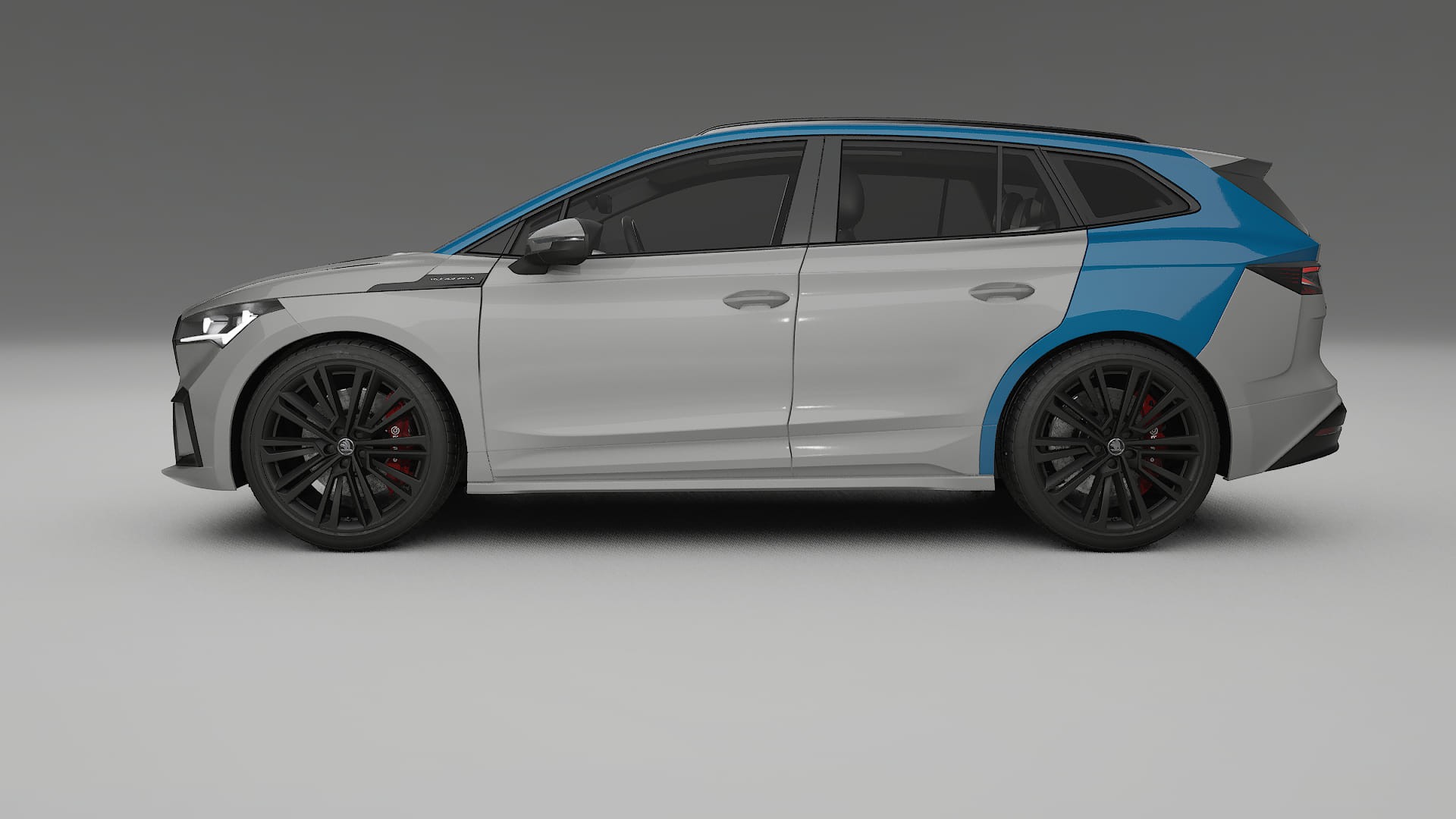 Lakbeschermingsfolie Škoda Enyaq MEB | CrystalGuard Transparante Volledige PPF Voorgevormde Set