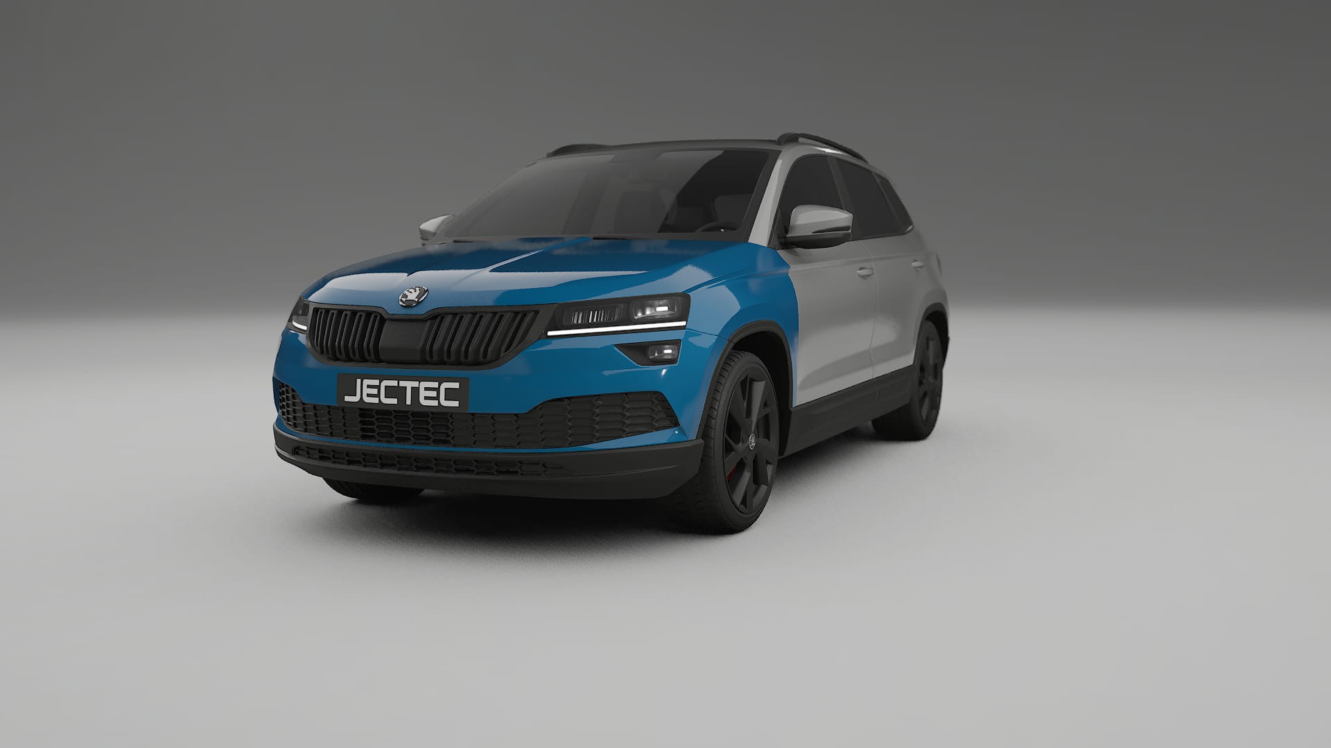 Lakbeschermingsfolie Škoda Karoq NU7 | CrystalGuard Transparante Volledige PPF Voorgevormde Set