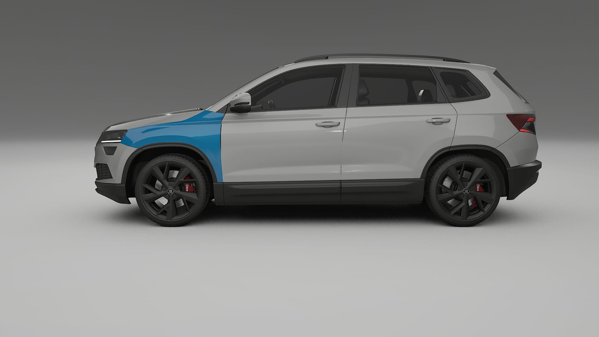 Lakbeschermingsfolie Škoda Karoq NU7 | CrystalGuard Transparante Volledige PPF Voorgevormde Set