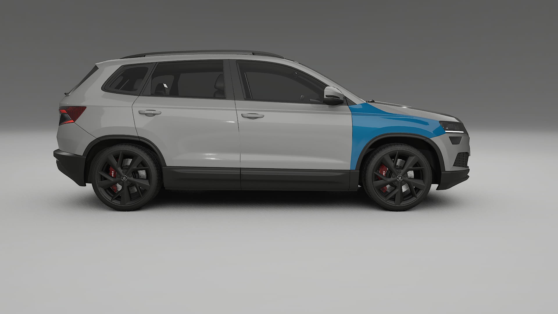 Lakbeschermingsfolie Škoda Karoq NU7 | CrystalGuard Transparante Volledige PPF Voorgevormde Set