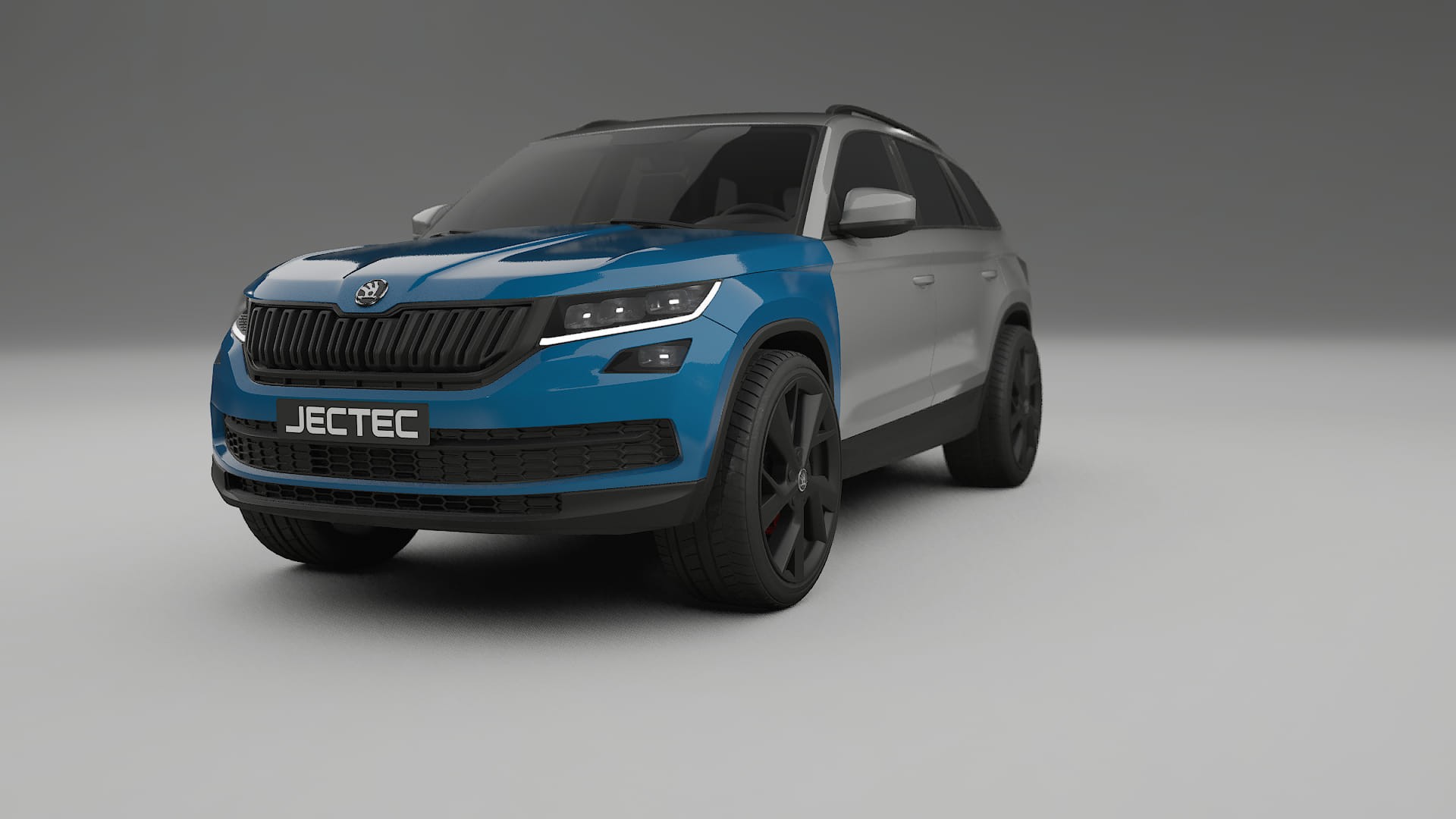 Lakbeschermingsfolie Škoda Kodiaq NS7 | CrystalGuard Transparante Volledige PPF Voorgevormde Set
