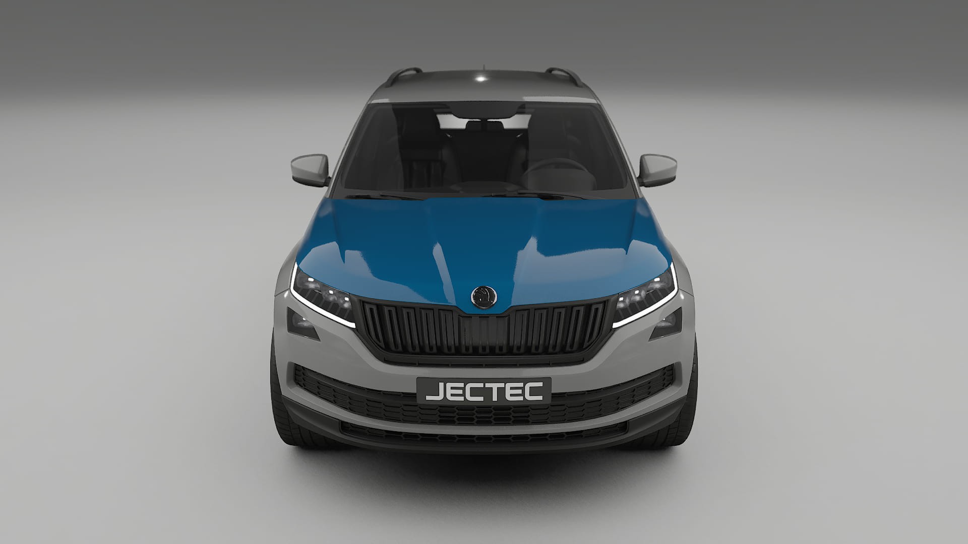 Lakbeschermingsfolie Škoda Kodiaq NS7 | CrystalGuard Transparante Volledige PPF Voorgevormde Set