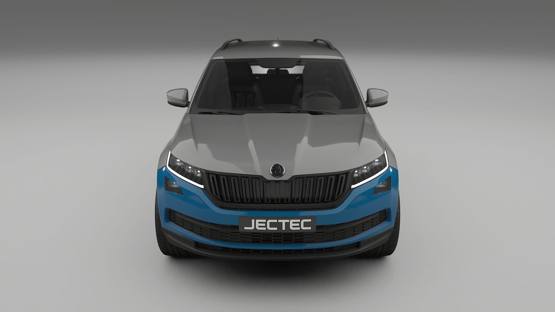 Lakbeschermingsfolie Škoda Kodiaq NS7 | CrystalGuard Transparante Volledige PPF Voorgevormde Set