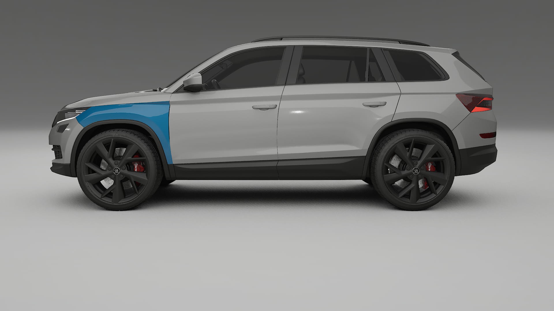 Lakbeschermingsfolie Škoda Kodiaq NS7 | CrystalGuard Transparante Volledige PPF Voorgevormde Set