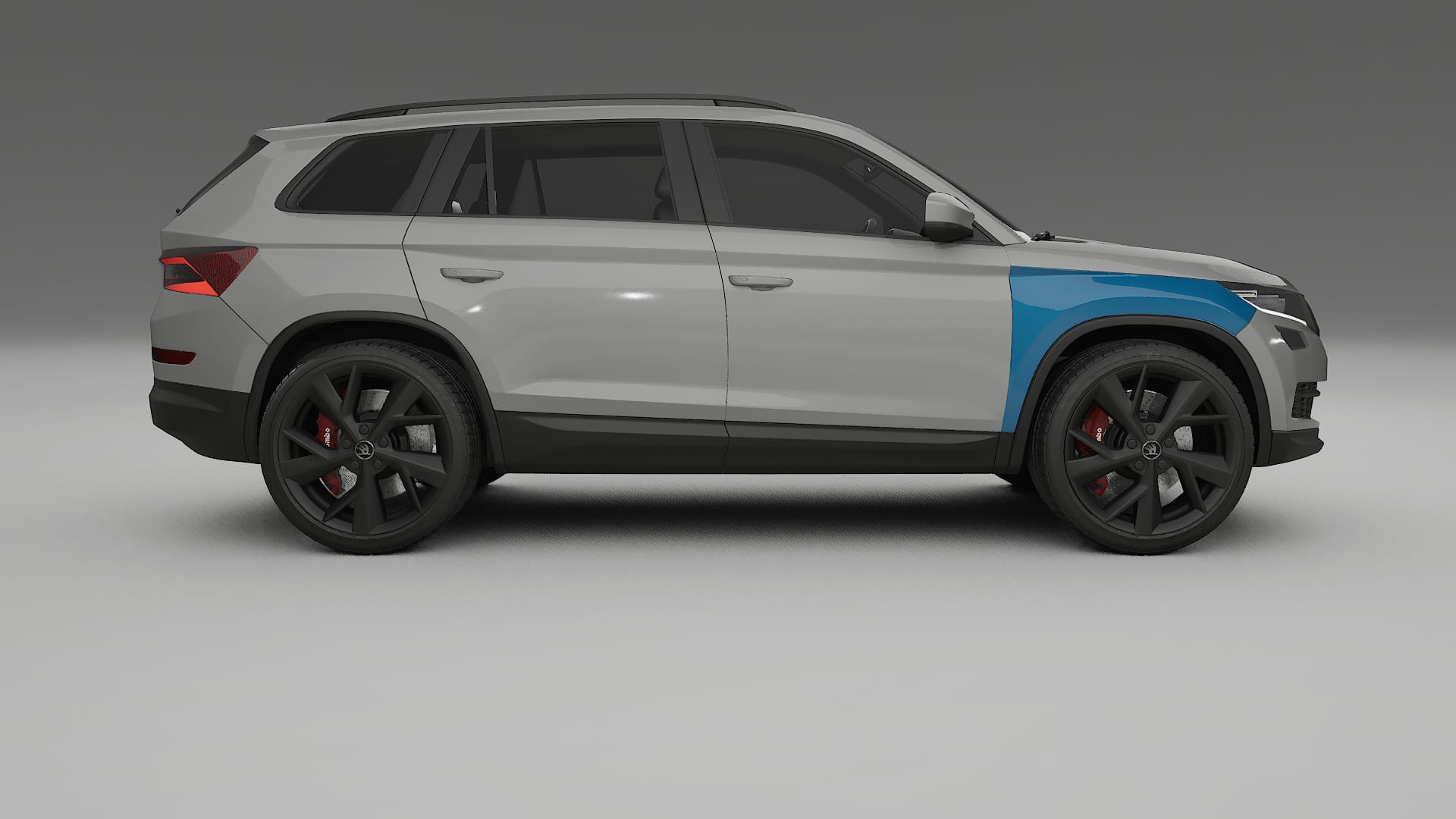 Lakbeschermingsfolie Škoda Kodiaq NS7 | CrystalGuard Transparante Volledige PPF Voorgevormde Set