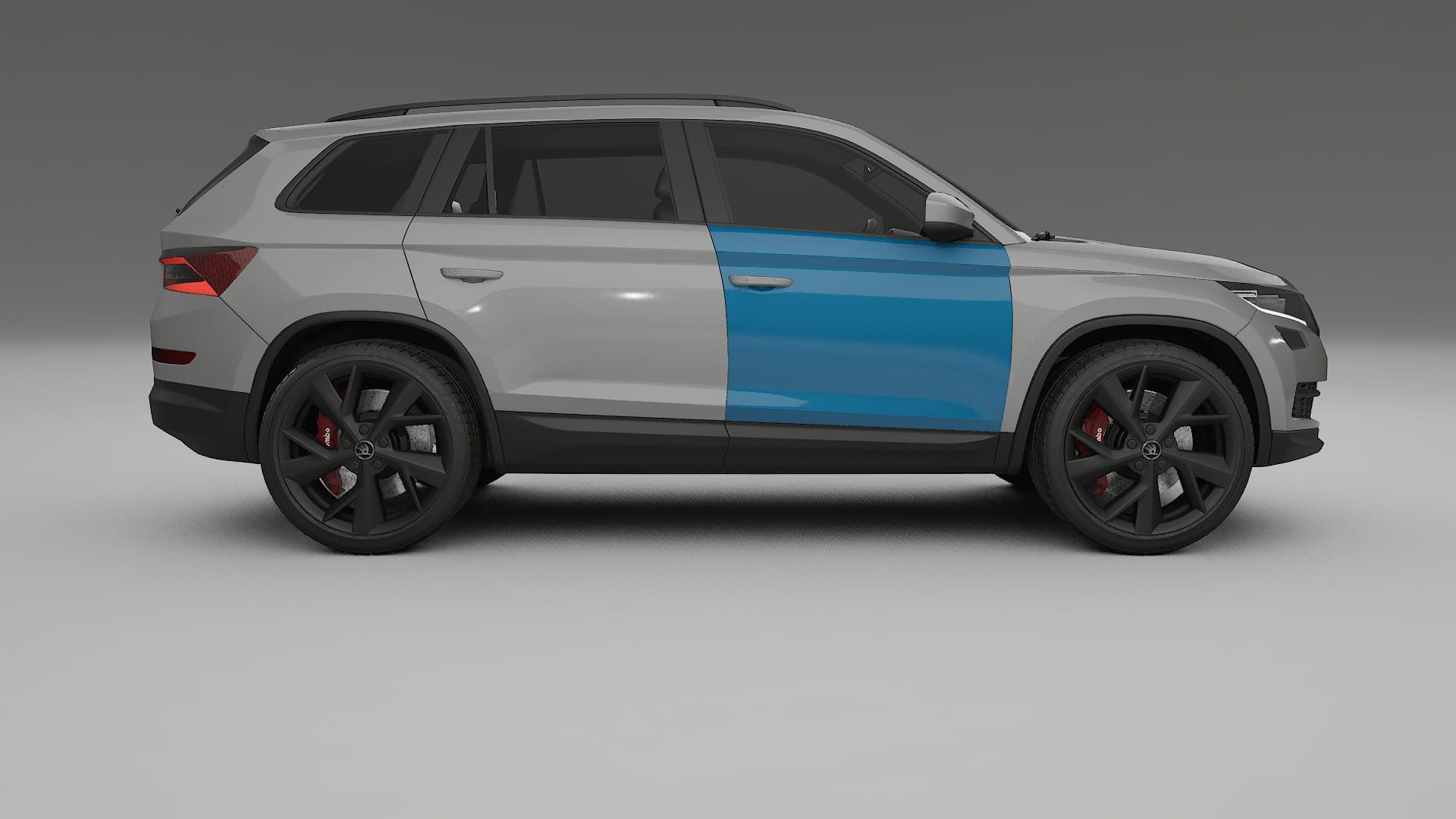 Lakbeschermingsfolie Škoda Kodiaq NS7 | CrystalGuard Transparante Volledige PPF Voorgevormde Set