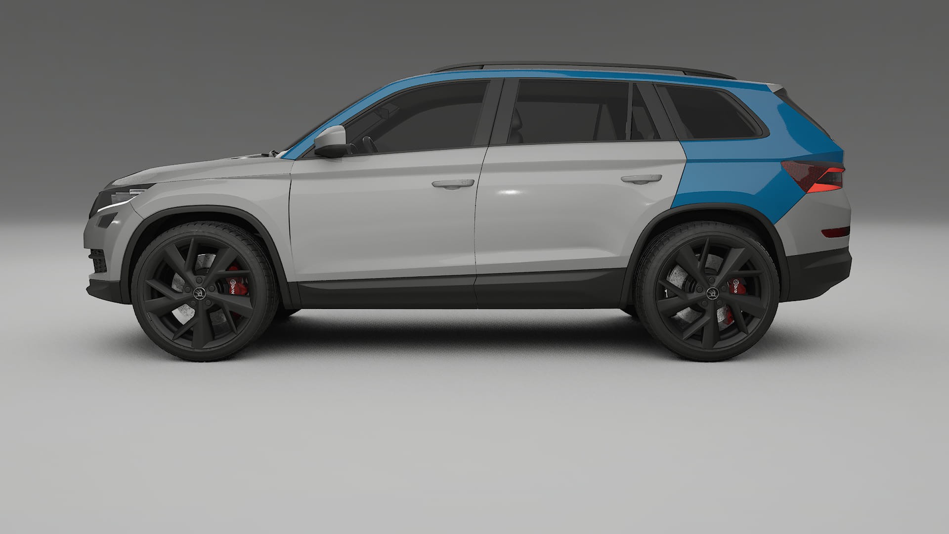 Lakbeschermingsfolie Škoda Kodiaq NS7 | CrystalGuard Transparante Volledige PPF Voorgevormde Set