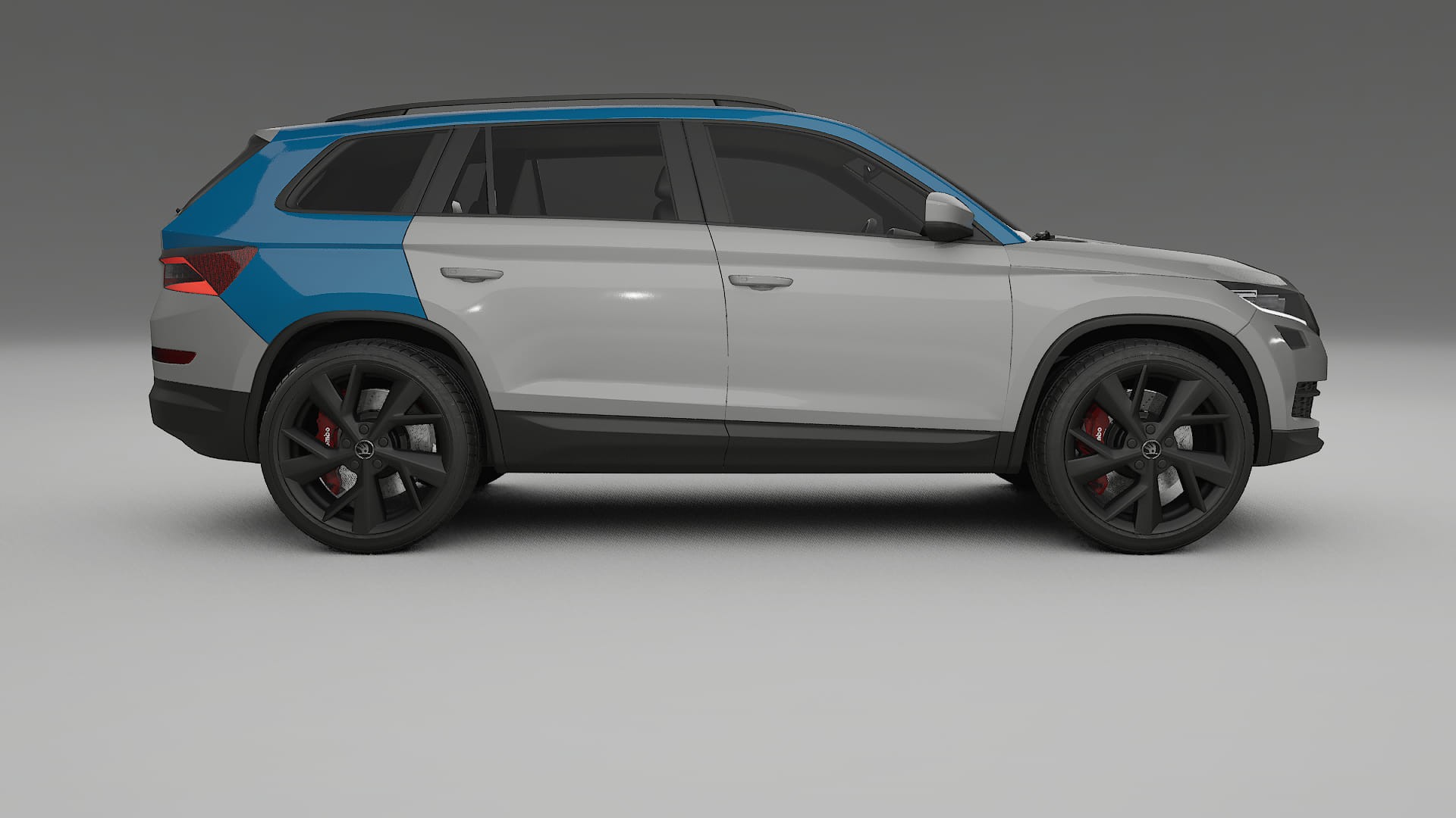 Lakbeschermingsfolie Škoda Kodiaq NS7 | CrystalGuard Transparante Volledige PPF Voorgevormde Set