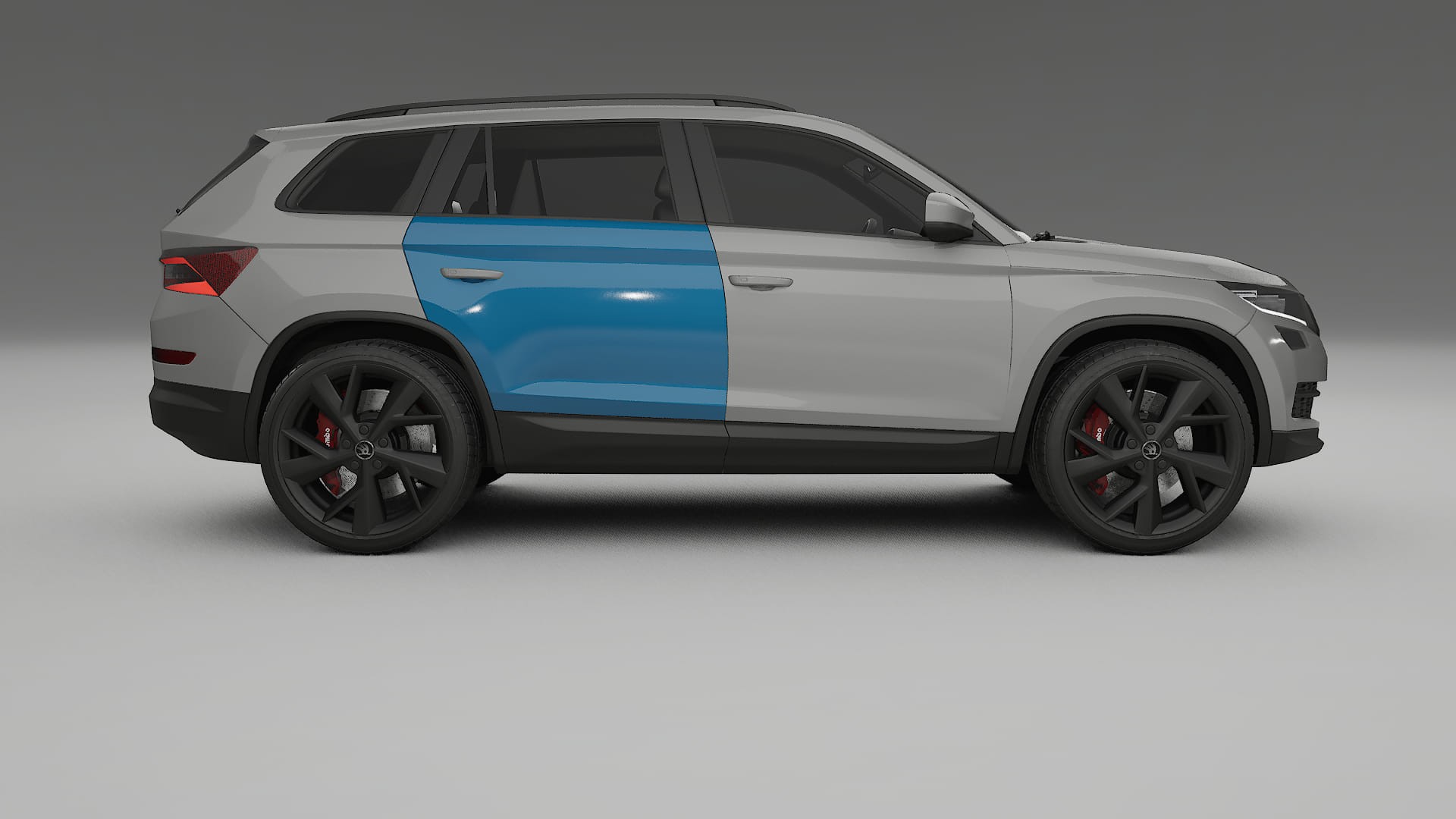 Lakbeschermingsfolie Škoda Kodiaq NS7 | CrystalGuard Transparante Volledige PPF Voorgevormde Set