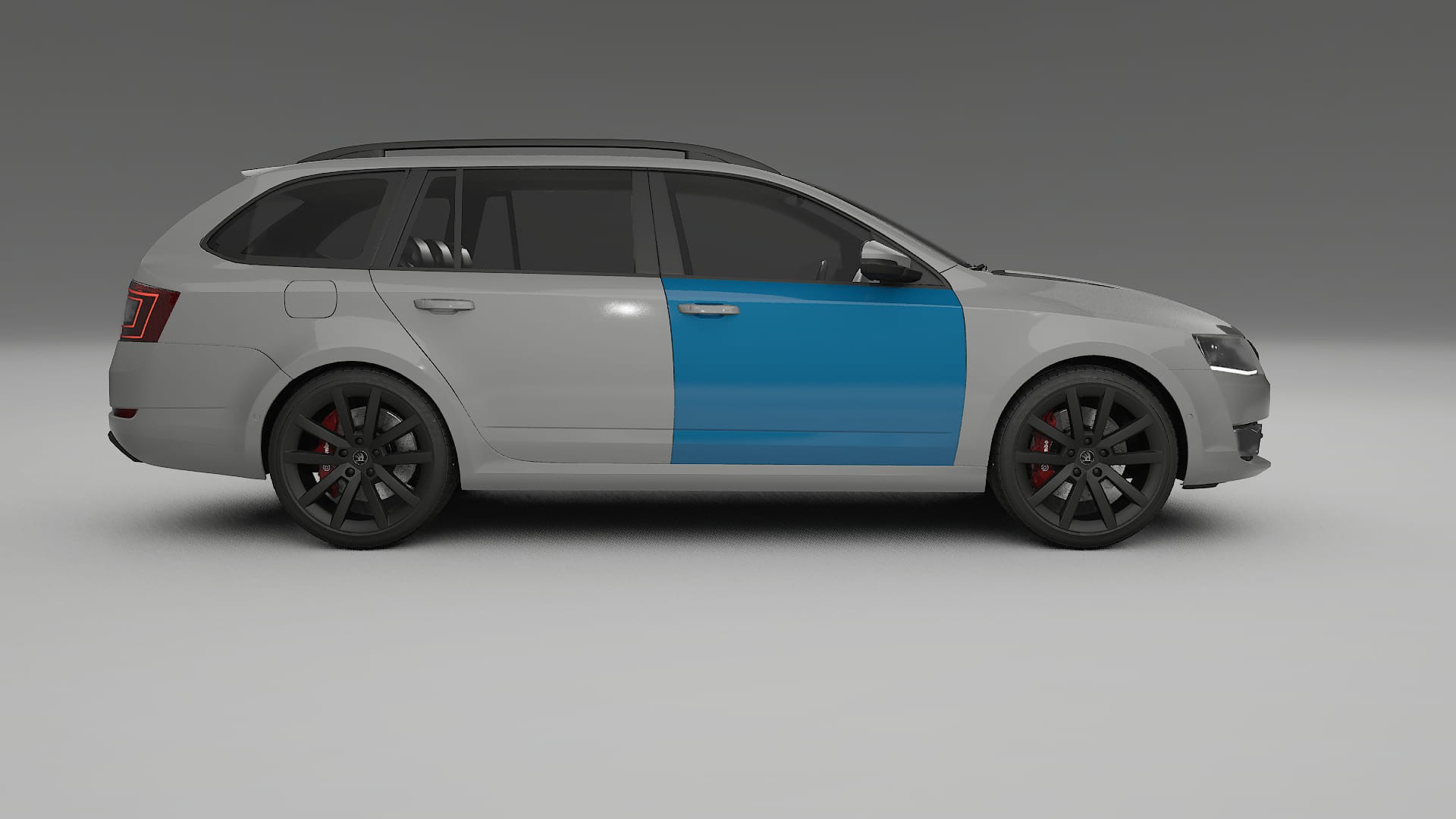 Lakbeschermingsfolie Škoda Octavia stationwagen 5E | CrystalGuard Transparante Volledige PPF Voorgevormde Set