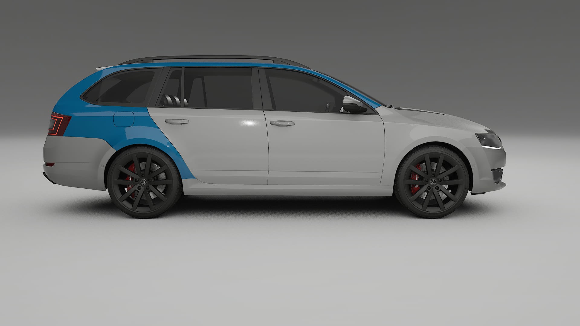 Lakbeschermingsfolie Škoda Octavia stationwagen 5E | CrystalGuard Transparante Volledige PPF Voorgevormde Set