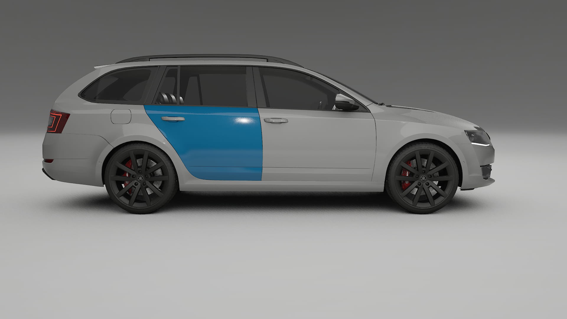 Lakbeschermingsfolie Škoda Octavia stationwagen 5E | CrystalGuard Transparante Volledige PPF Voorgevormde Set