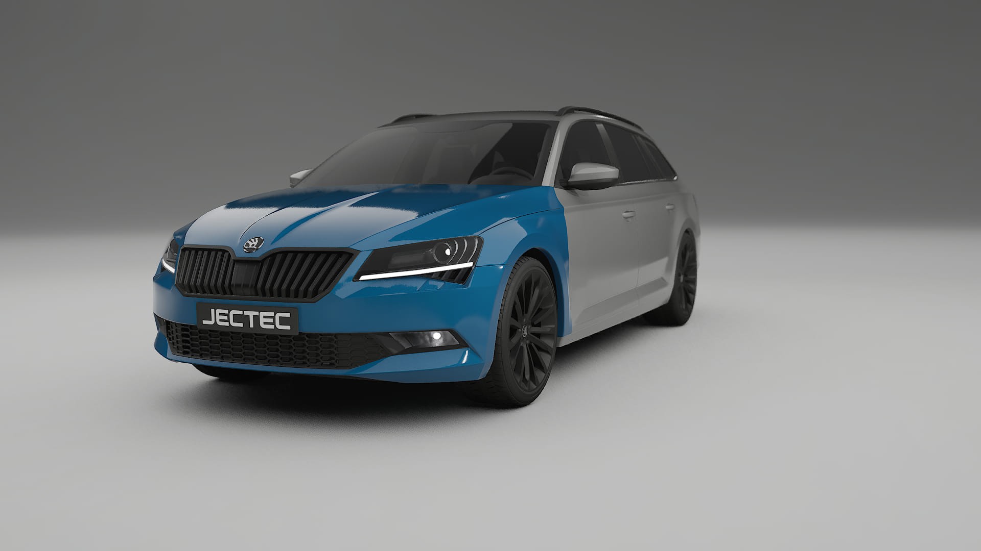 Lakbeschermingsfolie Škoda Superb B8 | CrystalGuard Transparante Volledige PPF Voorgevormde Set