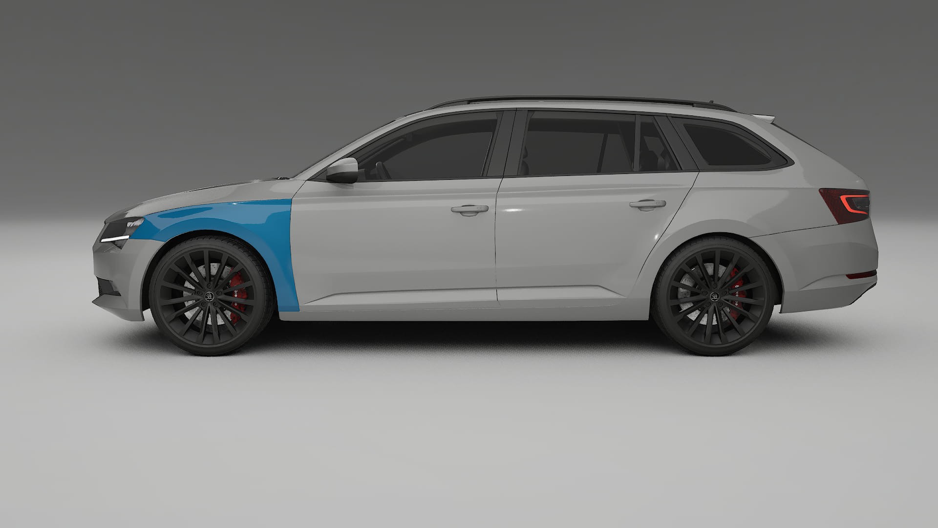 Lakbeschermingsfolie Škoda Superb B8 | CrystalGuard Transparante Volledige PPF Voorgevormde Set