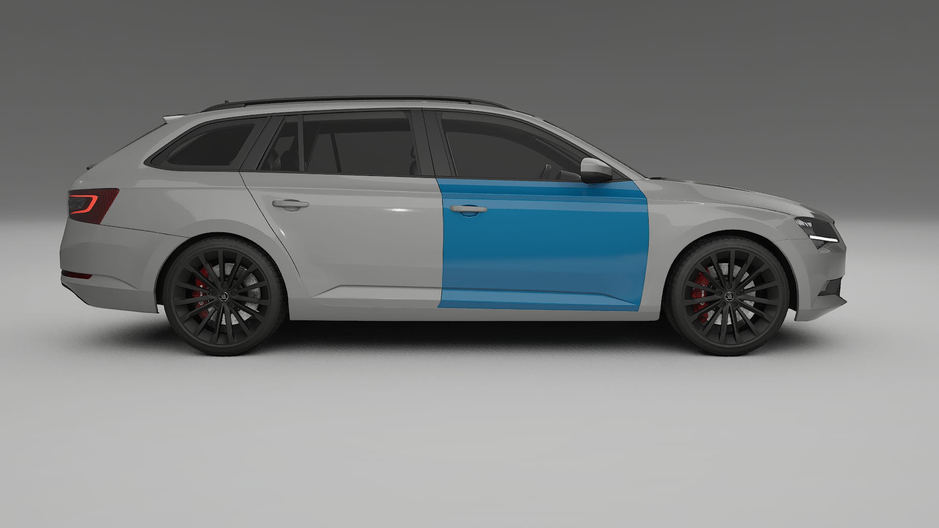 Lakbeschermingsfolie Škoda Superb B8 | CrystalGuard Transparante Volledige PPF Voorgevormde Set