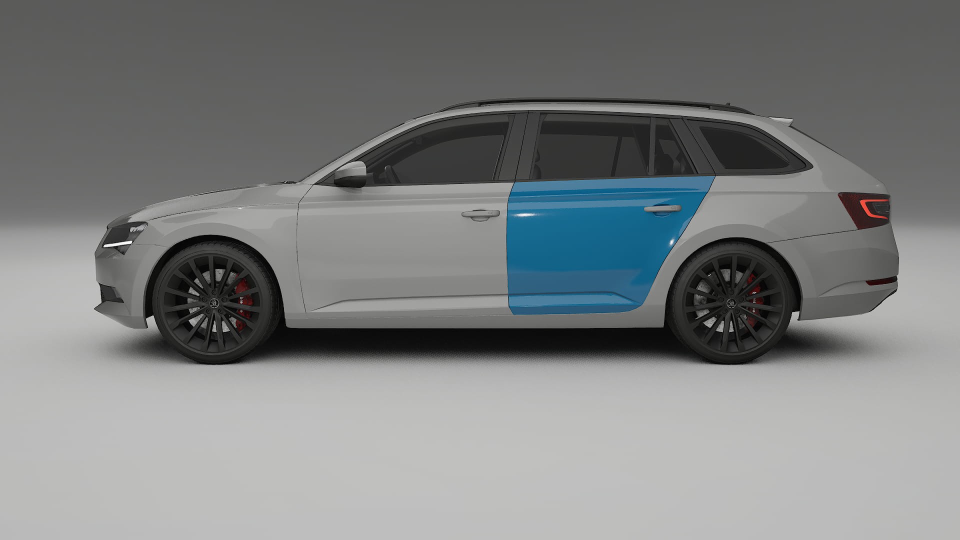 Lakbeschermingsfolie Škoda Superb B8 | CrystalGuard Transparante Volledige PPF Voorgevormde Set