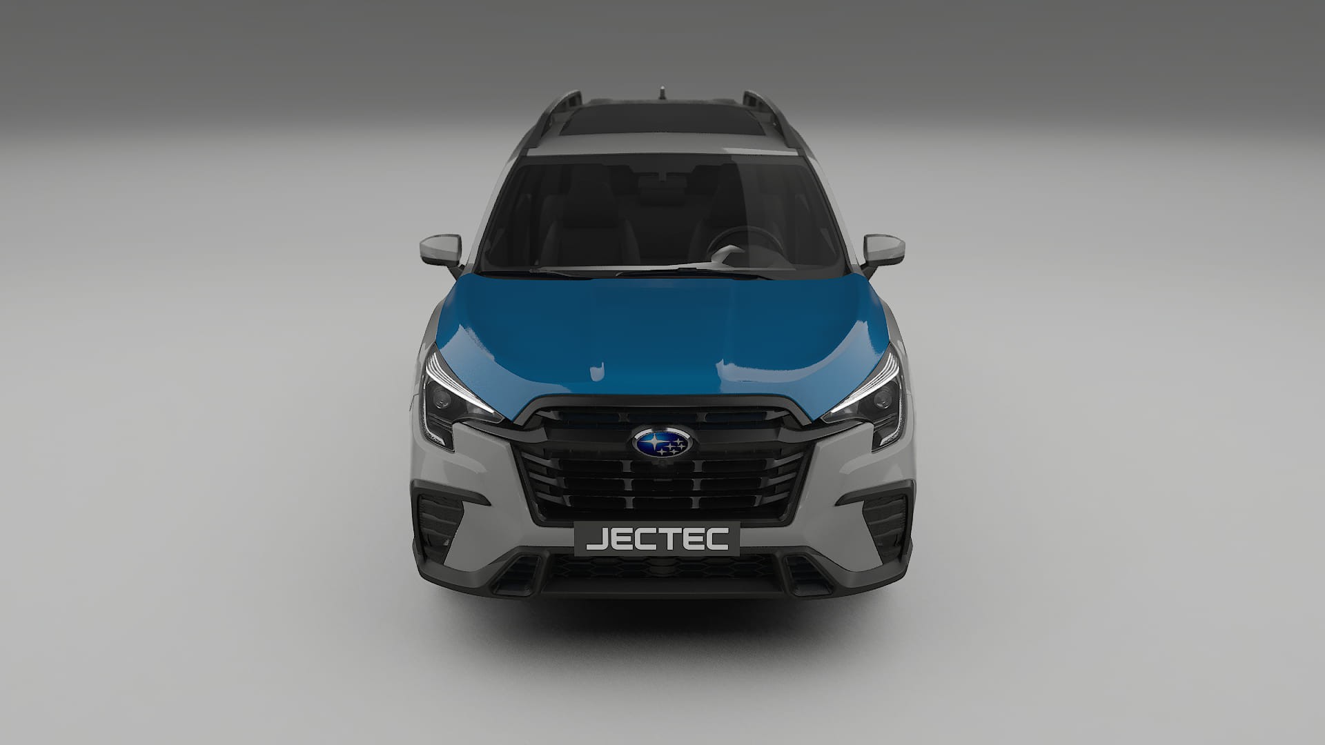 Lakbeschermingsfolie Subaru Ascent BT facelift | CrystalGuard Transparante Volledige PPF Voorgevormde Set