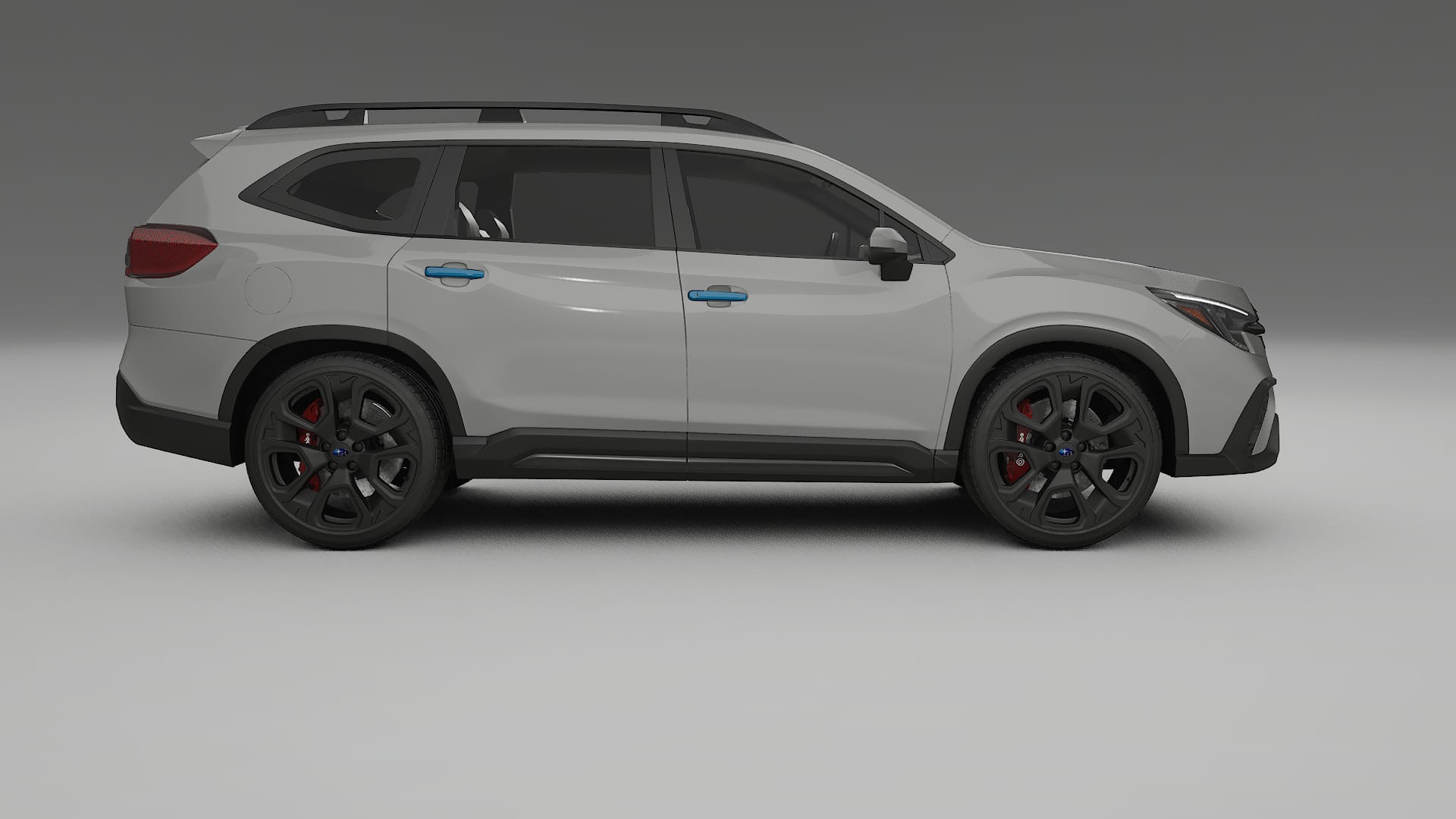 Lakbeschermingsfolie Subaru Ascent BT facelift | CrystalGuard Transparante Volledige PPF Voorgevormde Set