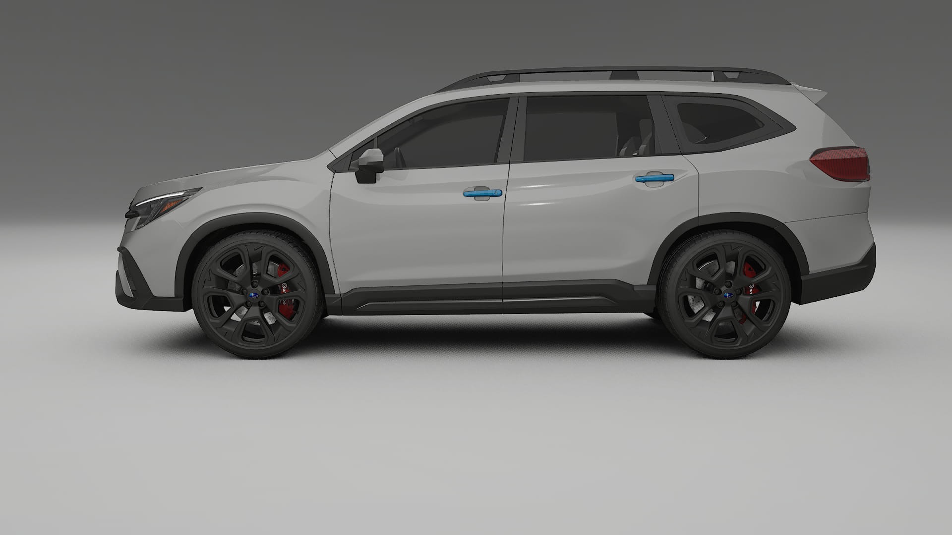 Lakbeschermingsfolie Subaru Ascent BT facelift | CrystalGuard Transparante Volledige PPF Voorgevormde Set