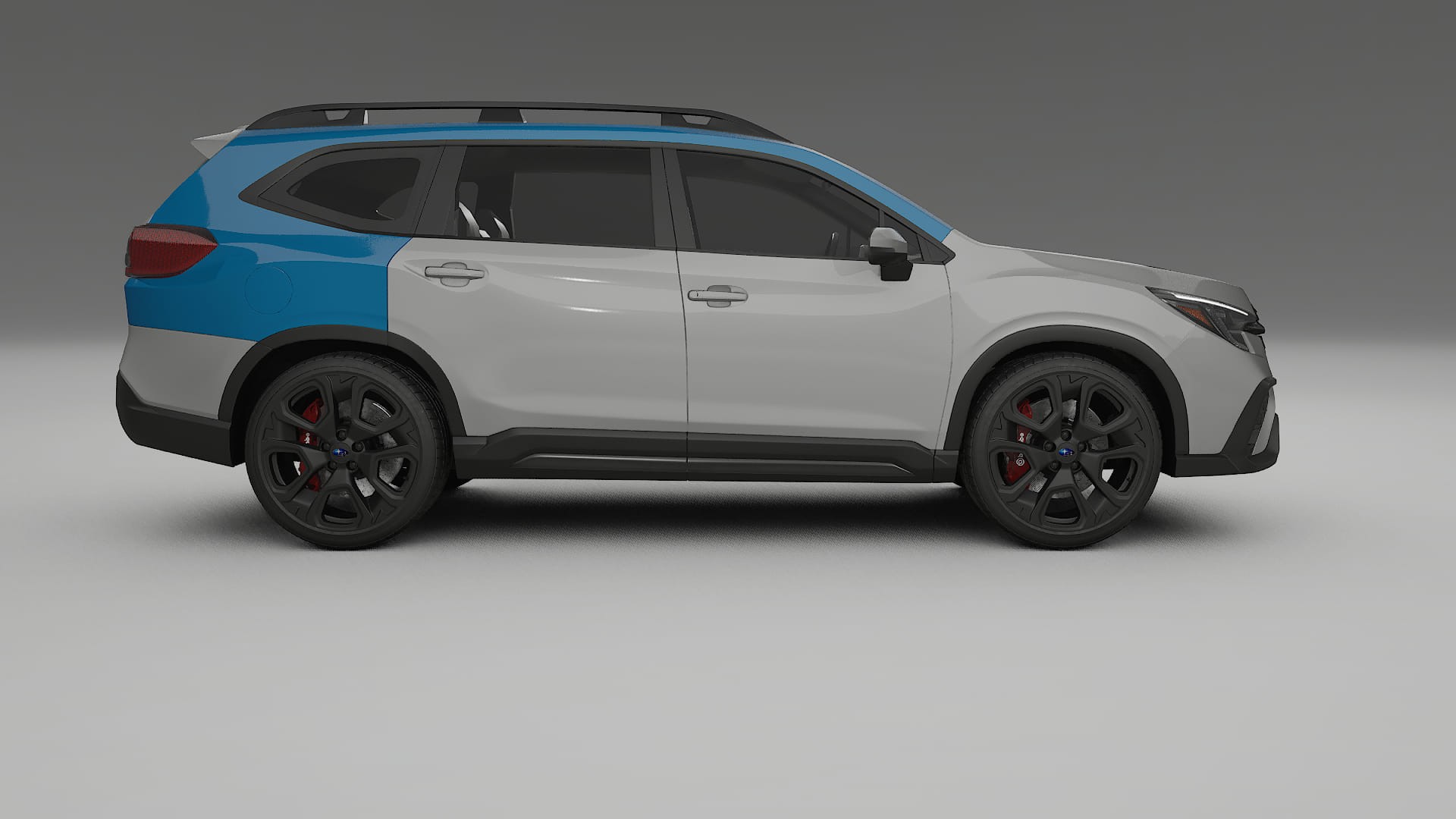 Lakbeschermingsfolie Subaru Ascent BT facelift | CrystalGuard Transparante Volledige PPF Voorgevormde Set