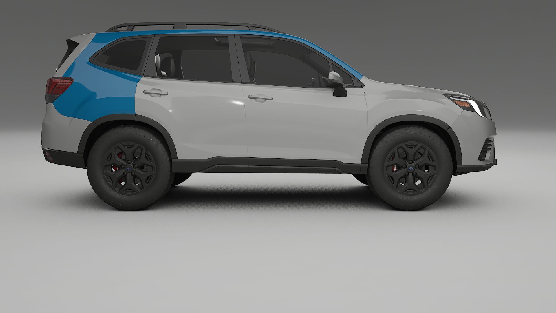 Lakbeschermingsfolie Subaru Forester V SK facelift | CrystalGuard Transparante Volledige PPF Voorgevormde Set