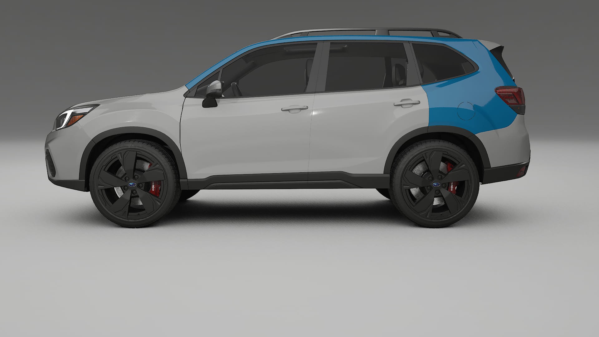 Lakbeschermingsfolie Subaru Forester V SK prefacelift | CrystalGuard Transparante Volledige PPF Voorgevormde Set