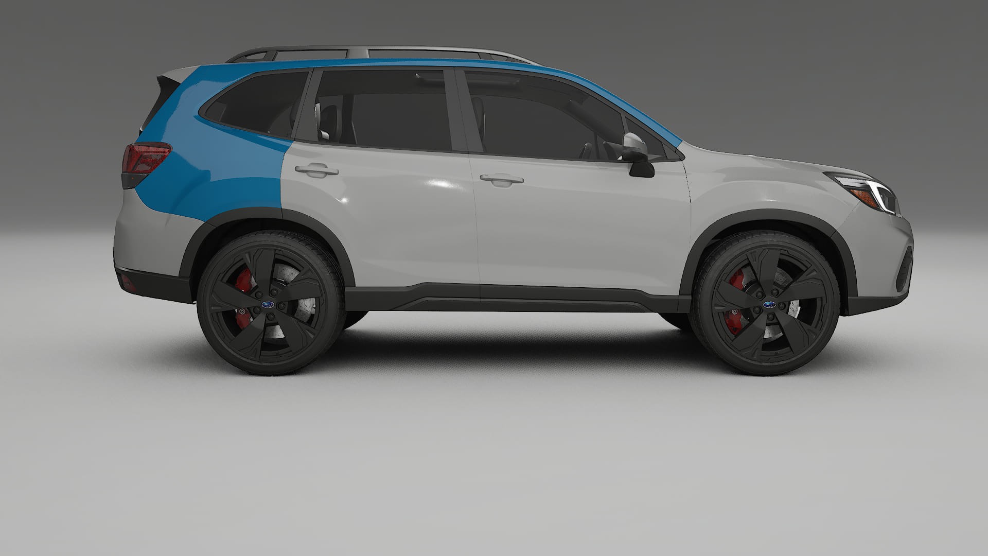 Lakbeschermingsfolie Subaru Forester V SK prefacelift | CrystalGuard Transparante Volledige PPF Voorgevormde Set