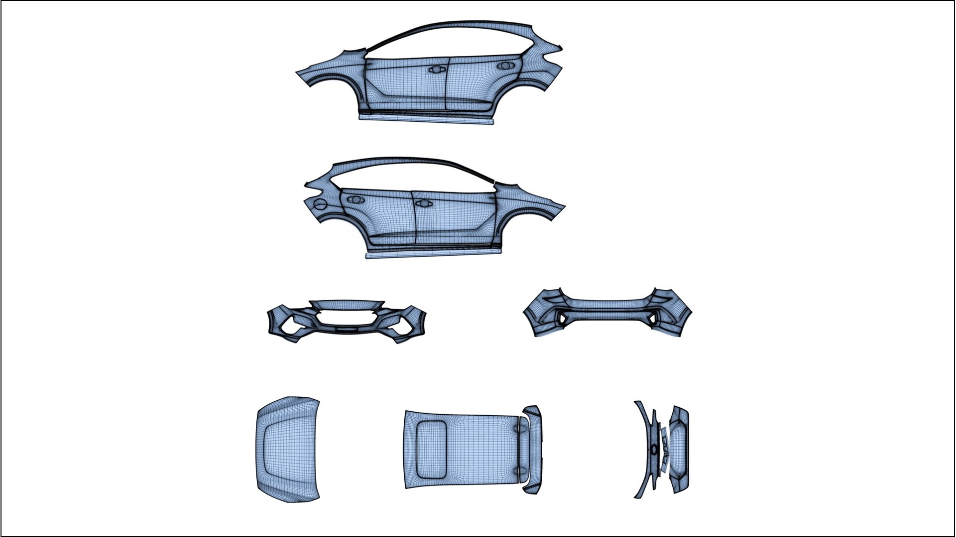 Lakbeschermingsfolie Subaru Impreza GU | CrystalGuard Transparante Volledige PPF Voorgevormde Set 2