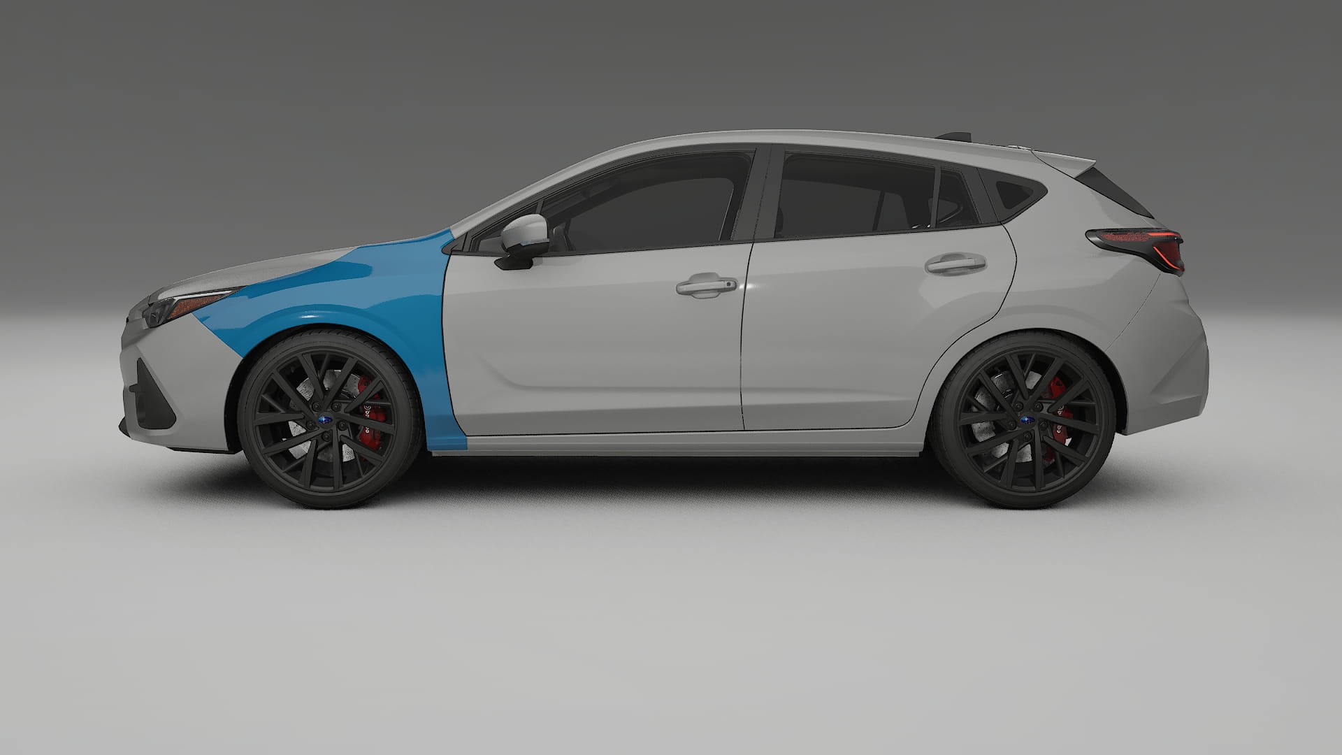 Lakbeschermingsfolie Subaru Impreza GU | CrystalGuard Transparante Volledige PPF Voorgevormde Set