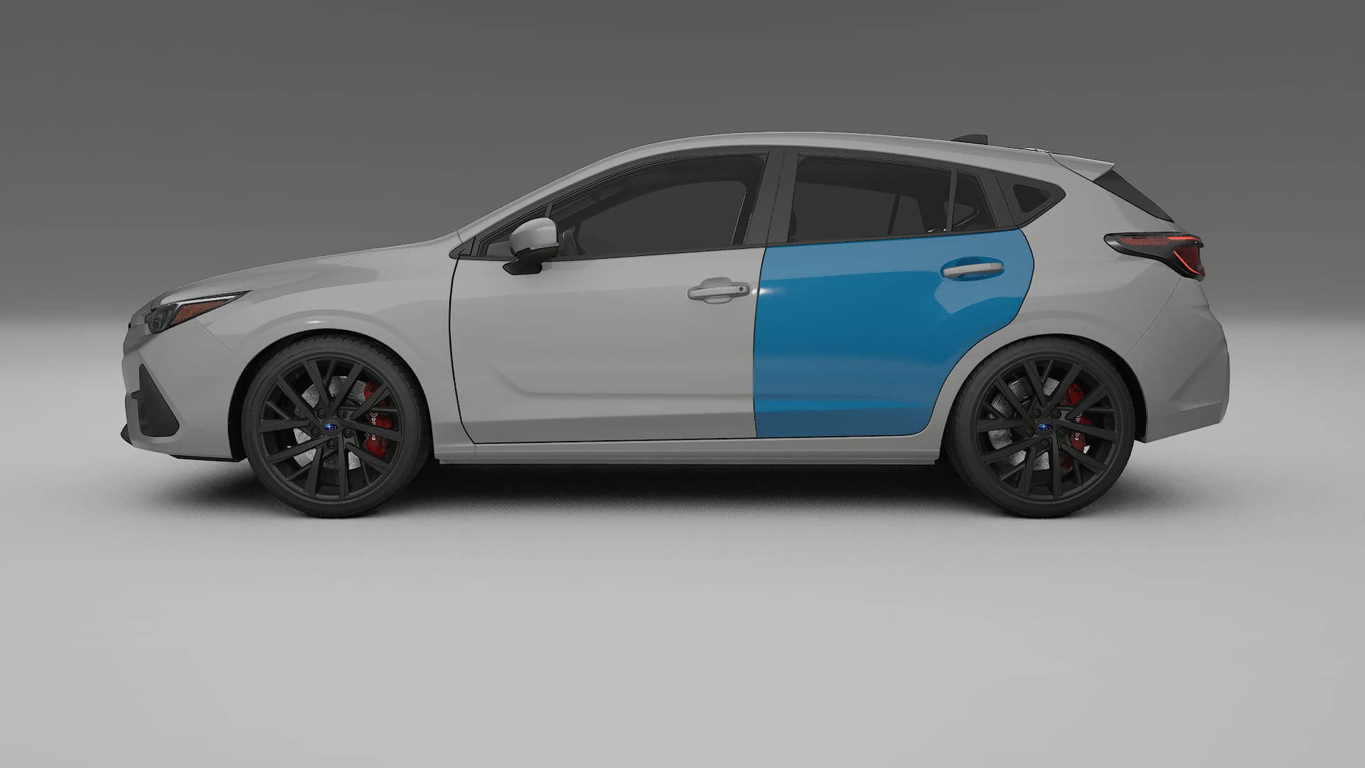 Lakbeschermingsfolie Subaru Impreza GU | CrystalGuard Transparante Volledige PPF Voorgevormde Set