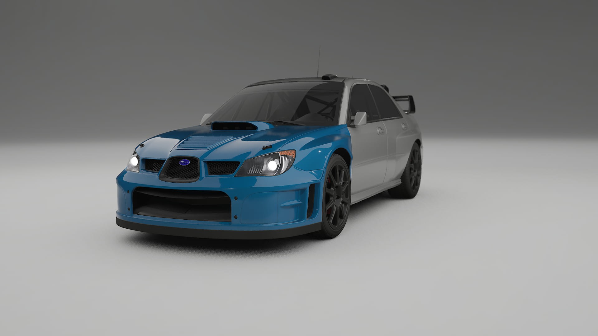 Lakbeschermingsfolie Subaru Impreza WRC GD | CrystalGuard Transparante Volledige PPF Voorgevormde Set
