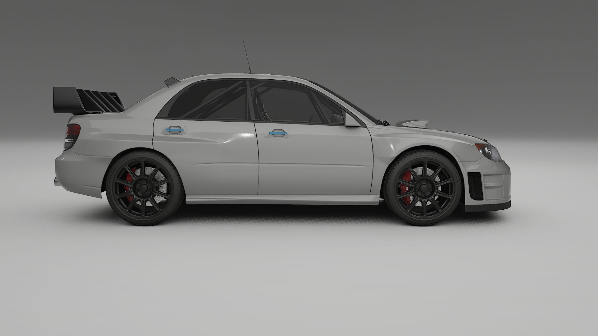 Lakbeschermingsfolie Subaru Impreza WRC GD | CrystalGuard Transparante Volledige PPF Voorgevormde Set