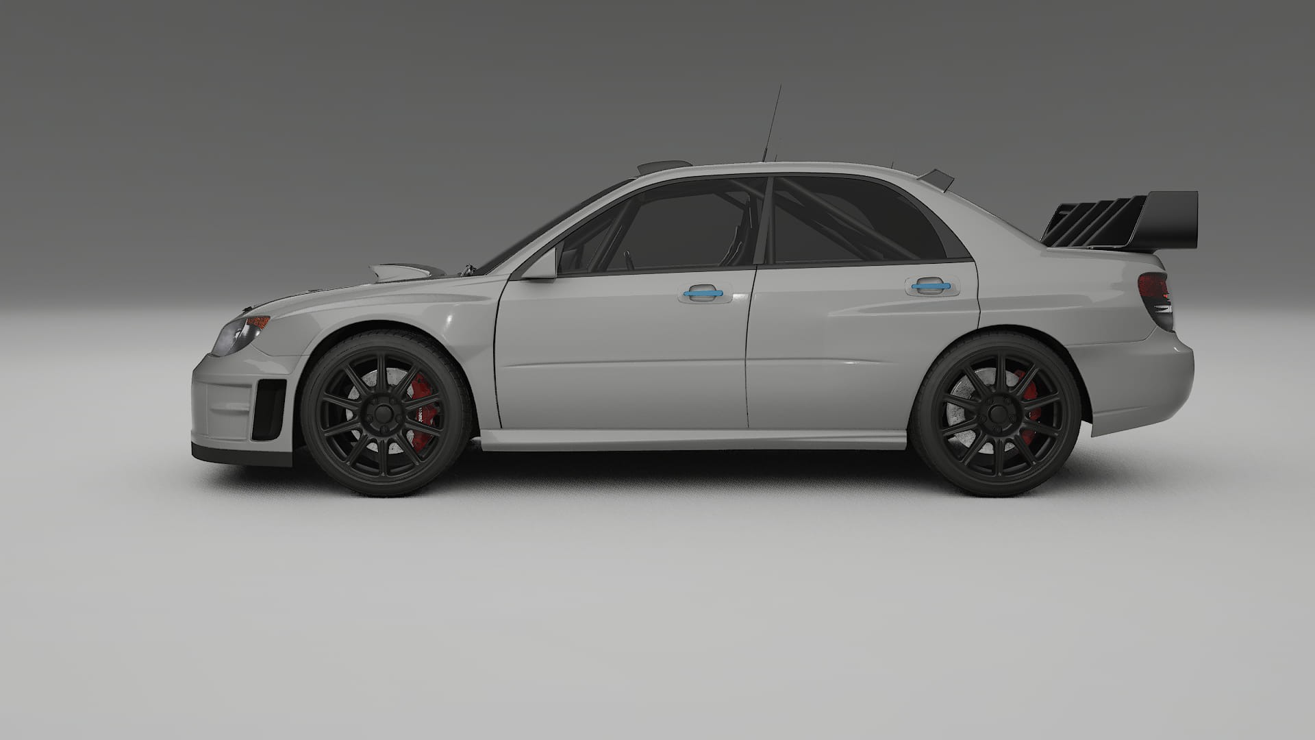 Lakbeschermingsfolie Subaru Impreza WRC GD | CrystalGuard Transparante Volledige PPF Voorgevormde Set