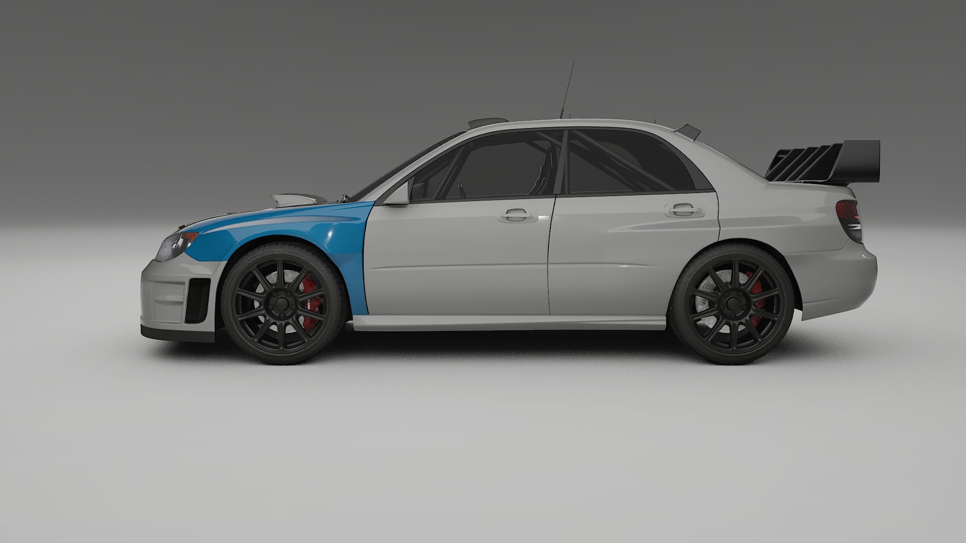 Lakbeschermingsfolie Subaru Impreza WRC GD | CrystalGuard Transparante Volledige PPF Voorgevormde Set