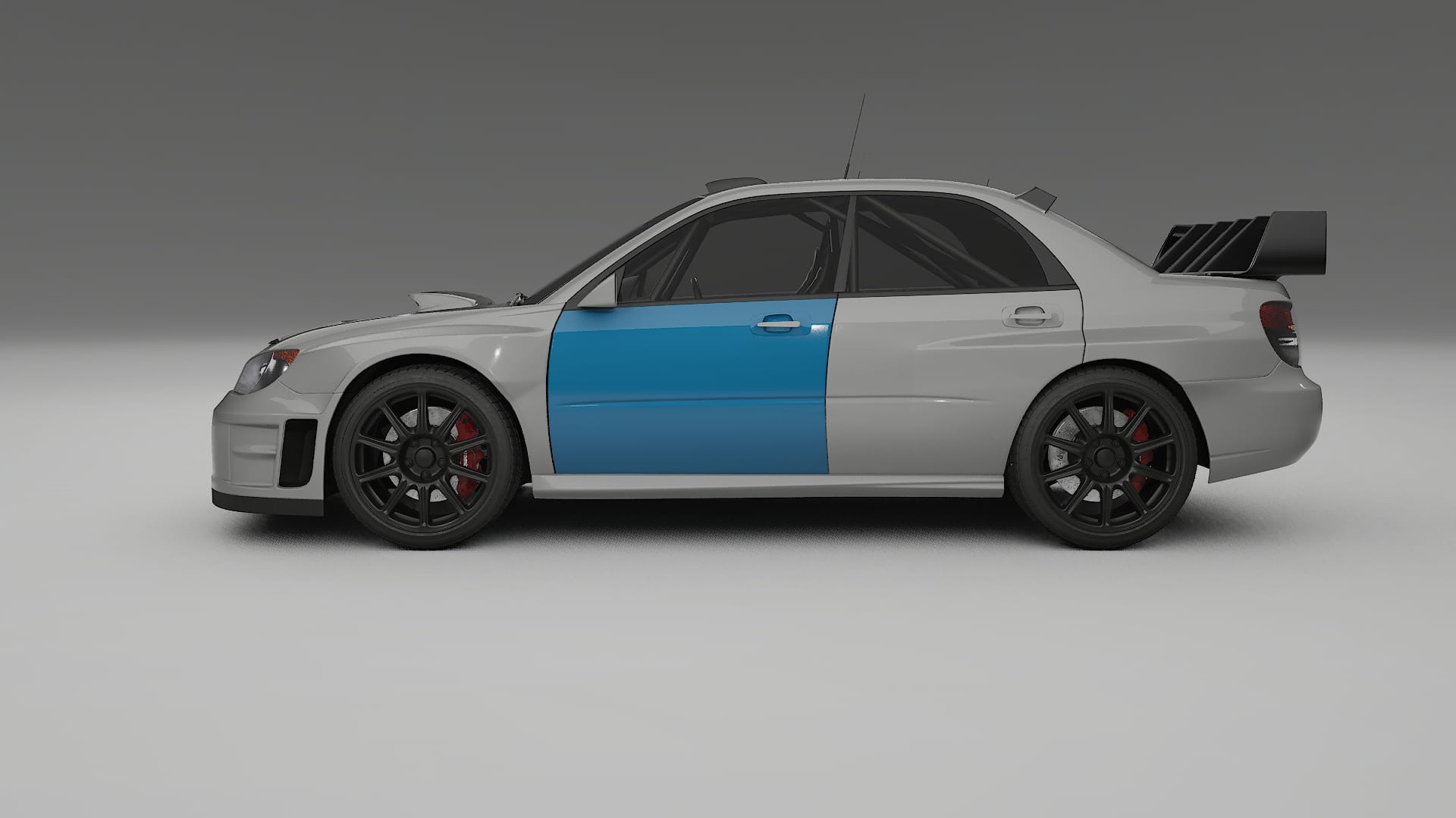 Lakbeschermingsfolie Subaru Impreza WRC GD | CrystalGuard Transparante Volledige PPF Voorgevormde Set