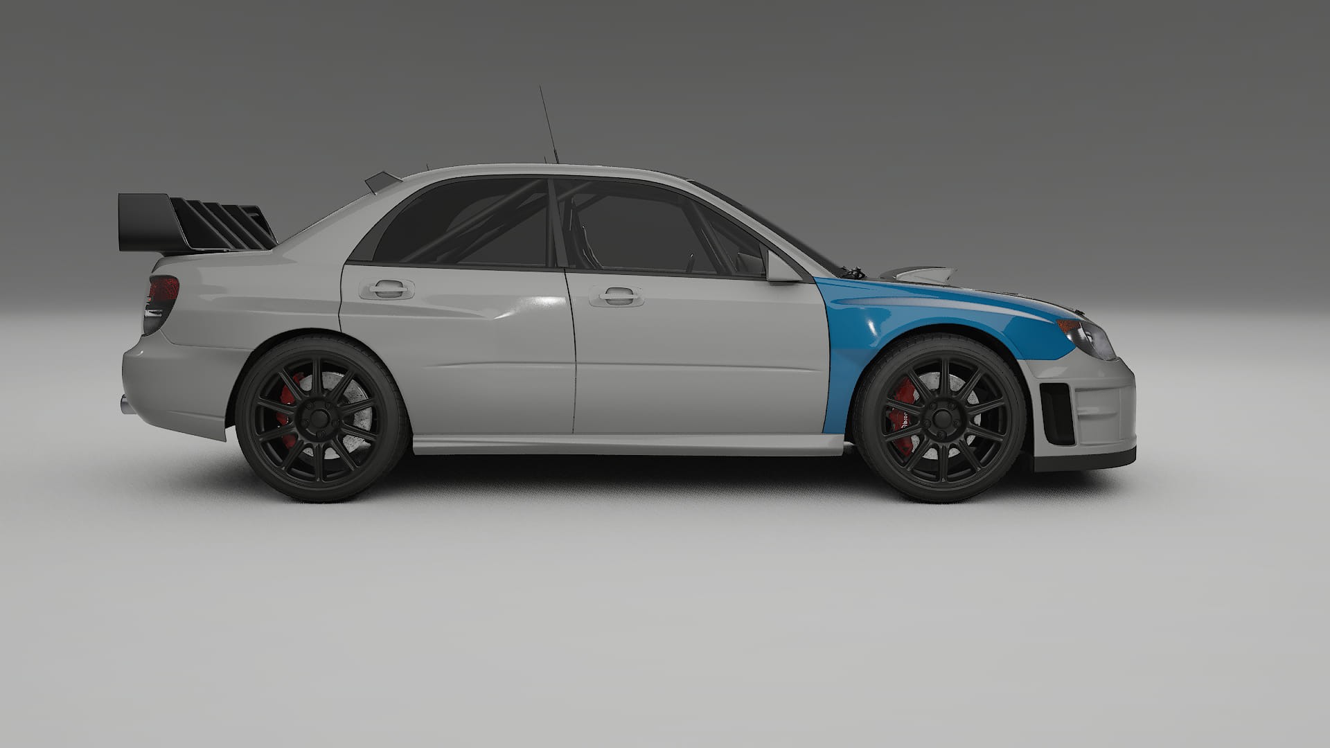 Lakbeschermingsfolie Subaru Impreza WRC GD | CrystalGuard Transparante Volledige PPF Voorgevormde Set