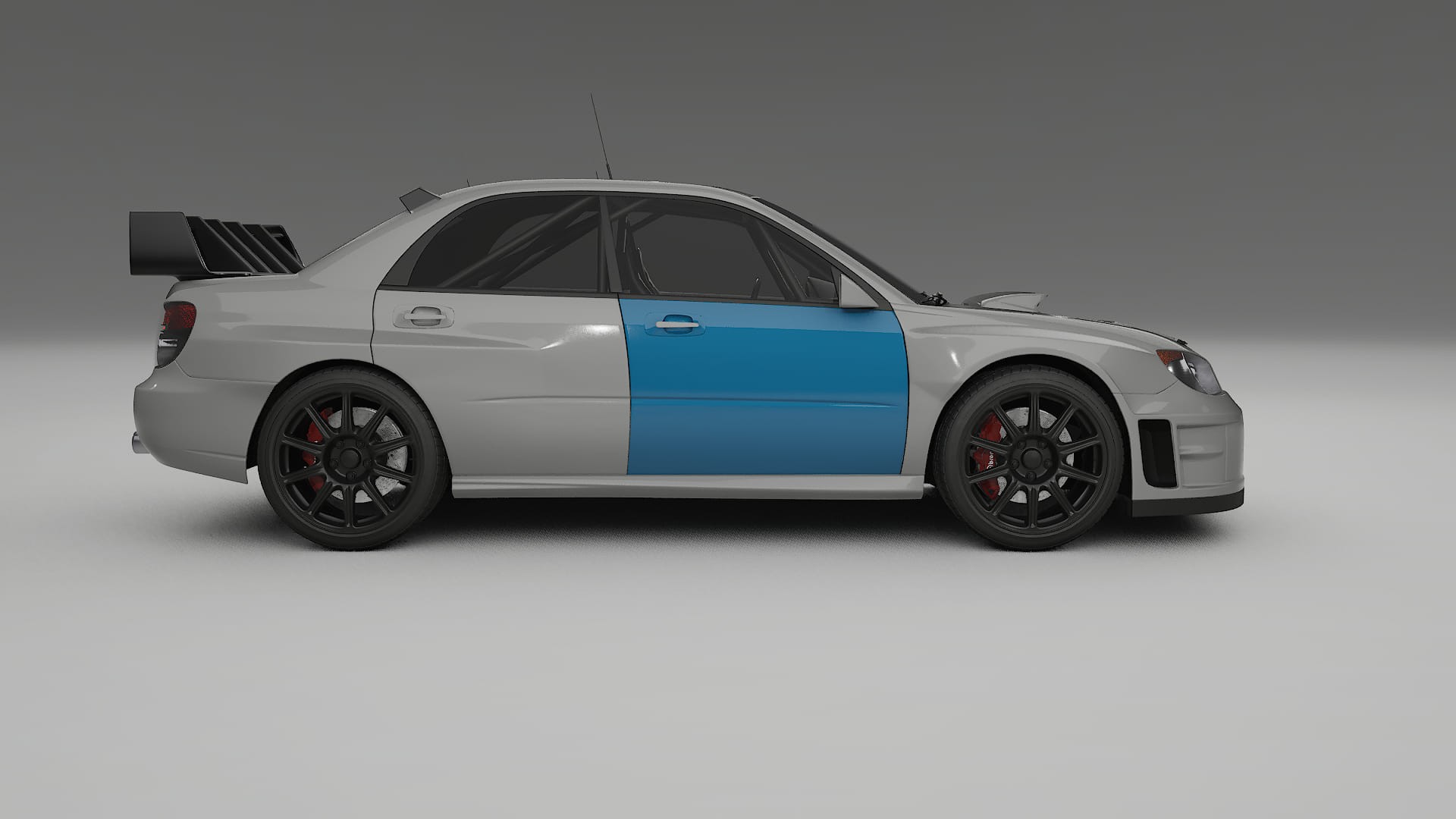 Lakbeschermingsfolie Subaru Impreza WRC GD | CrystalGuard Transparante Volledige PPF Voorgevormde Set