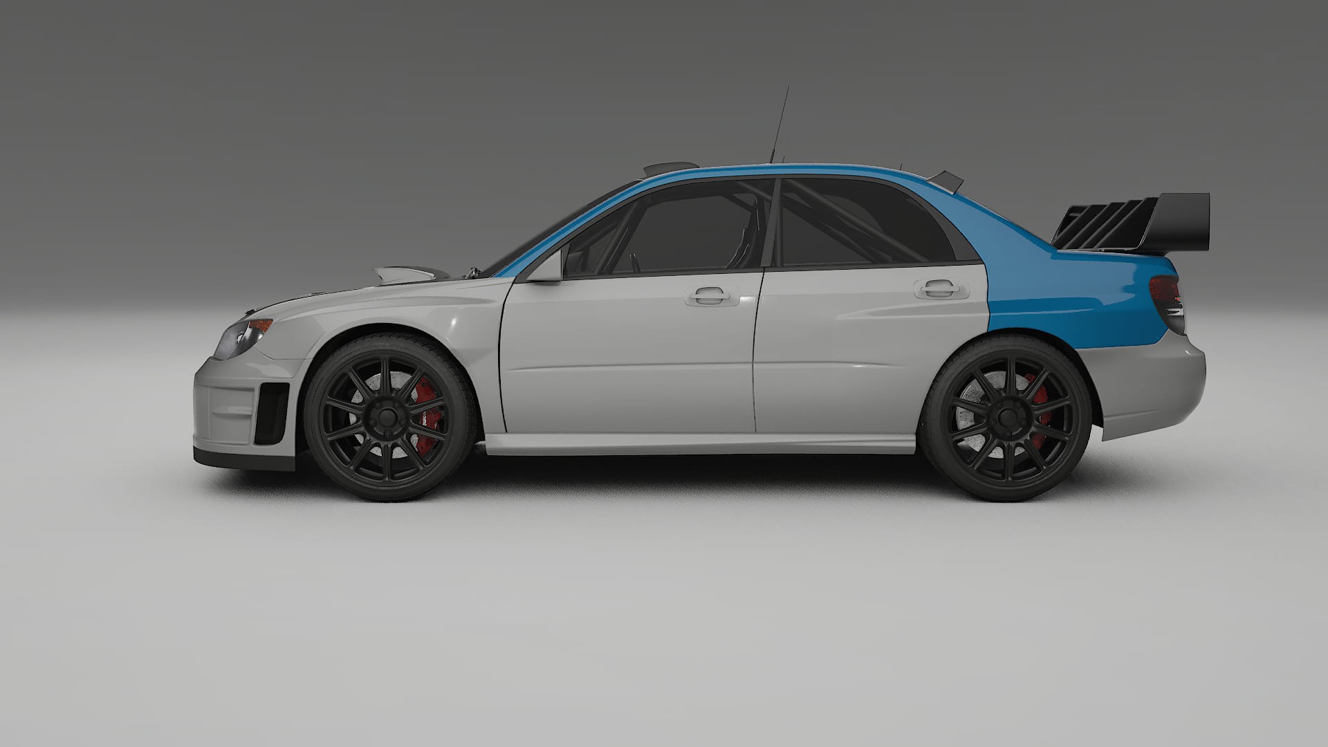 Lakbeschermingsfolie Subaru Impreza WRC GD | CrystalGuard Transparante Volledige PPF Voorgevormde Set