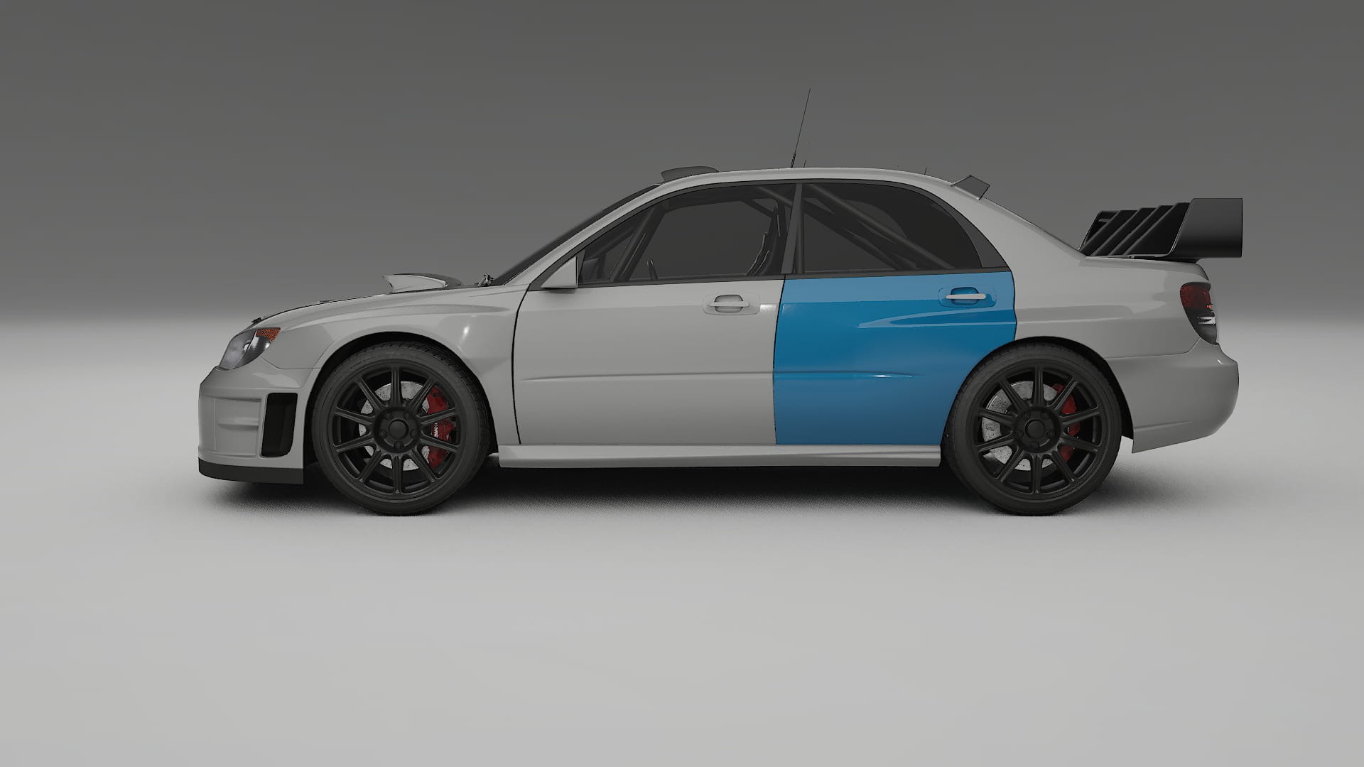 Lakbeschermingsfolie Subaru Impreza WRC GD | CrystalGuard Transparante Volledige PPF Voorgevormde Set