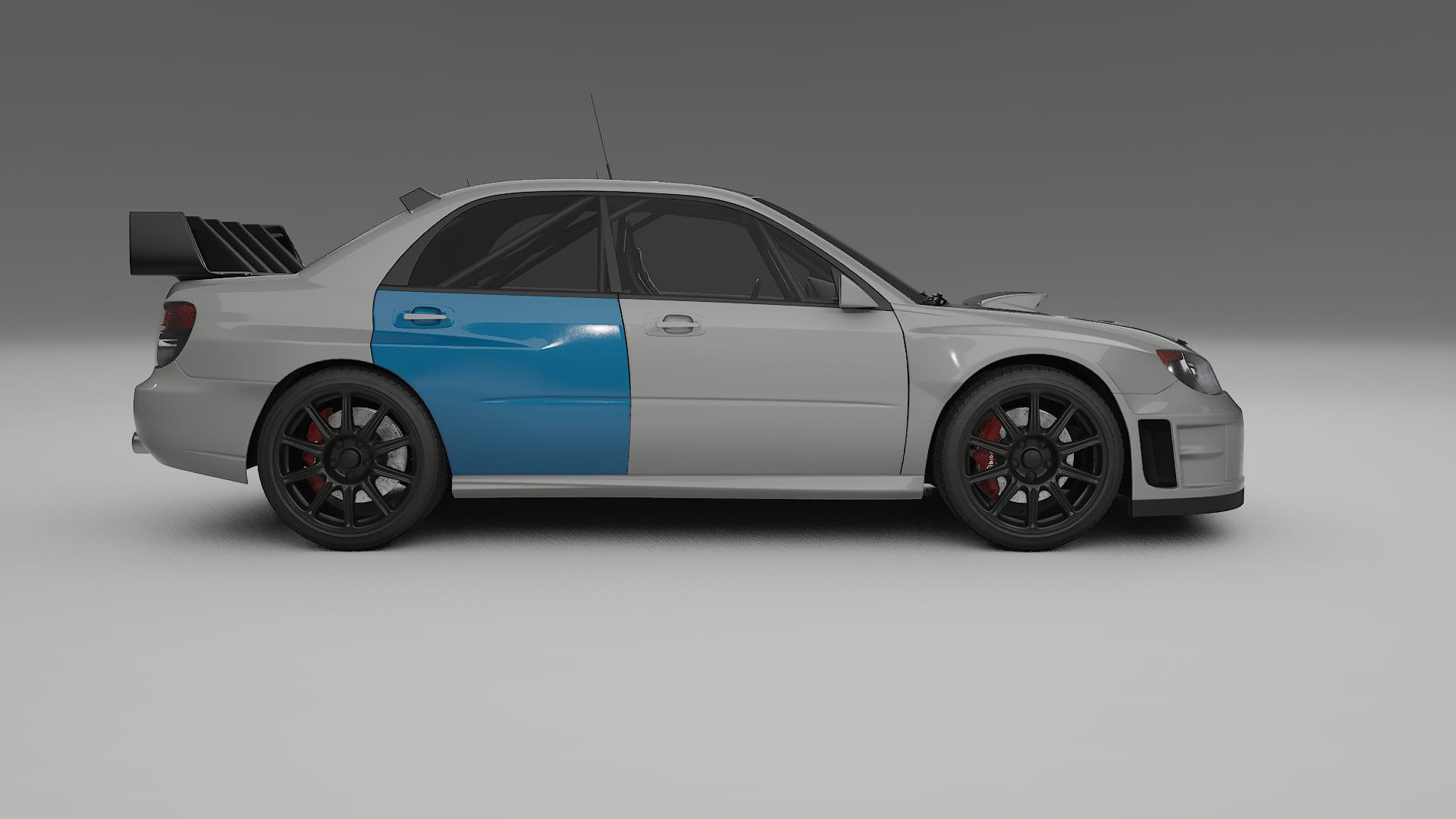 Lakbeschermingsfolie Subaru Impreza WRC GD | CrystalGuard Transparante Volledige PPF Voorgevormde Set