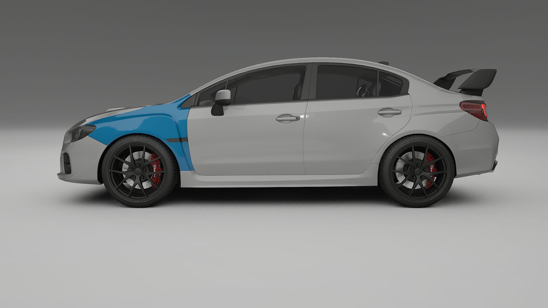 Lakbeschermingsfolie Subaru Impreza WRX Sti VA prefacelift | CrystalGuard Transparante Volledige PPF Voorgevormde Set