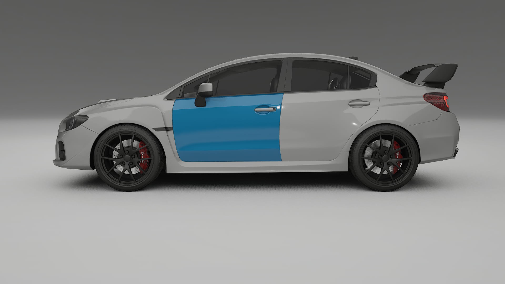 Lakbeschermingsfolie Subaru Impreza WRX Sti VA prefacelift | CrystalGuard Transparante Volledige PPF Voorgevormde Set
